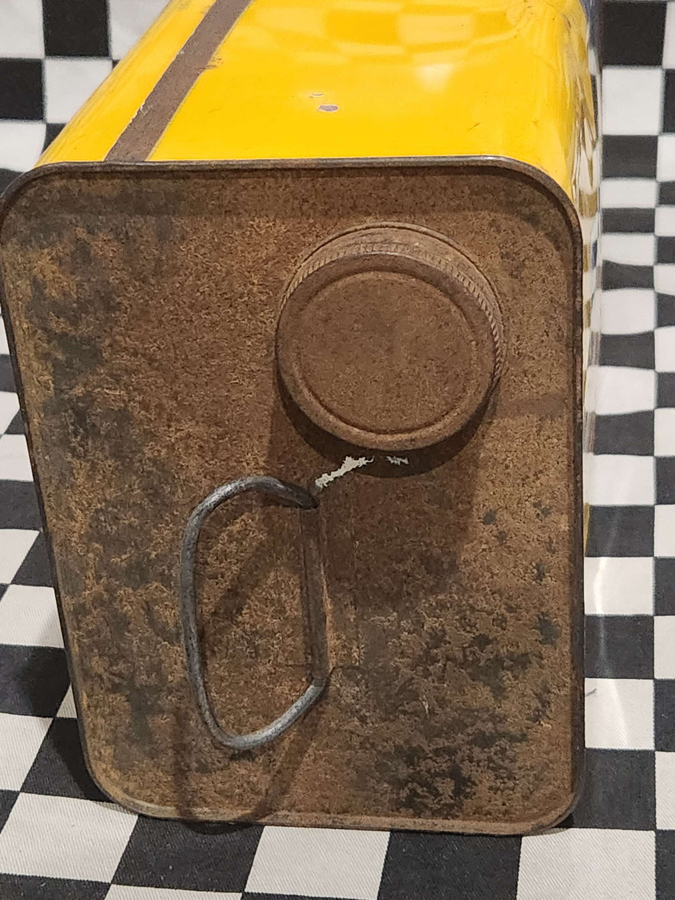 Golden Fleece 1 Gallon Motor Oil Tin