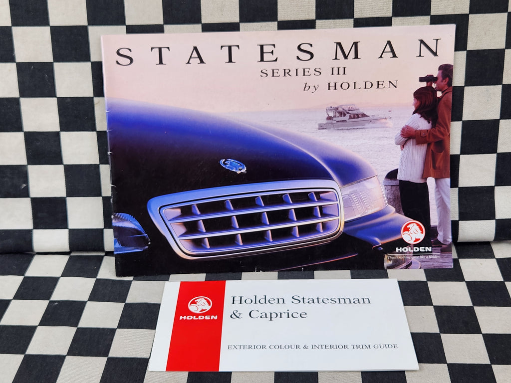 Holden Statesman VS Series III Sales Brochure