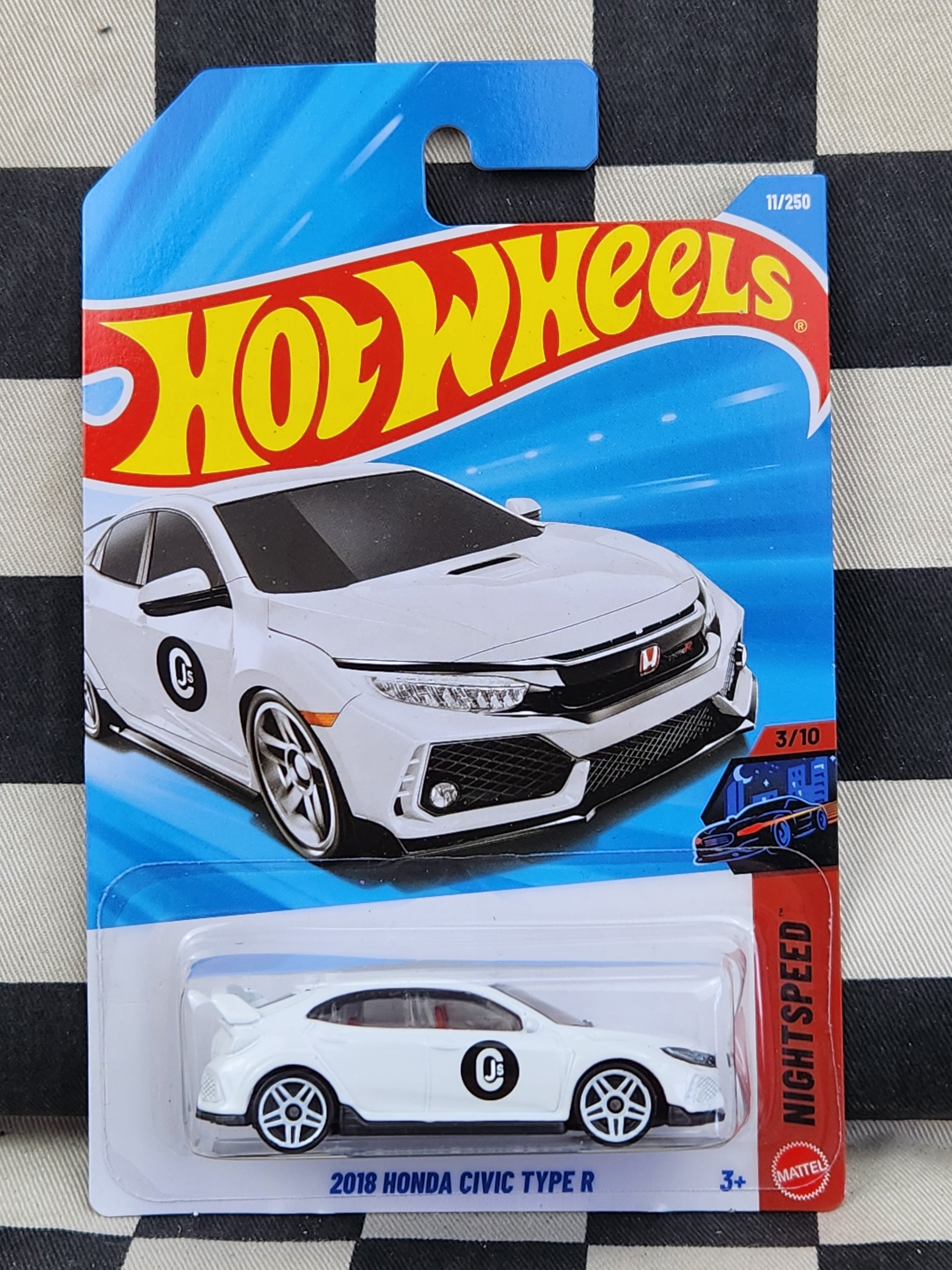 Hot Wheels 2026 Nightspeed 2018 Honda Civic Type R White