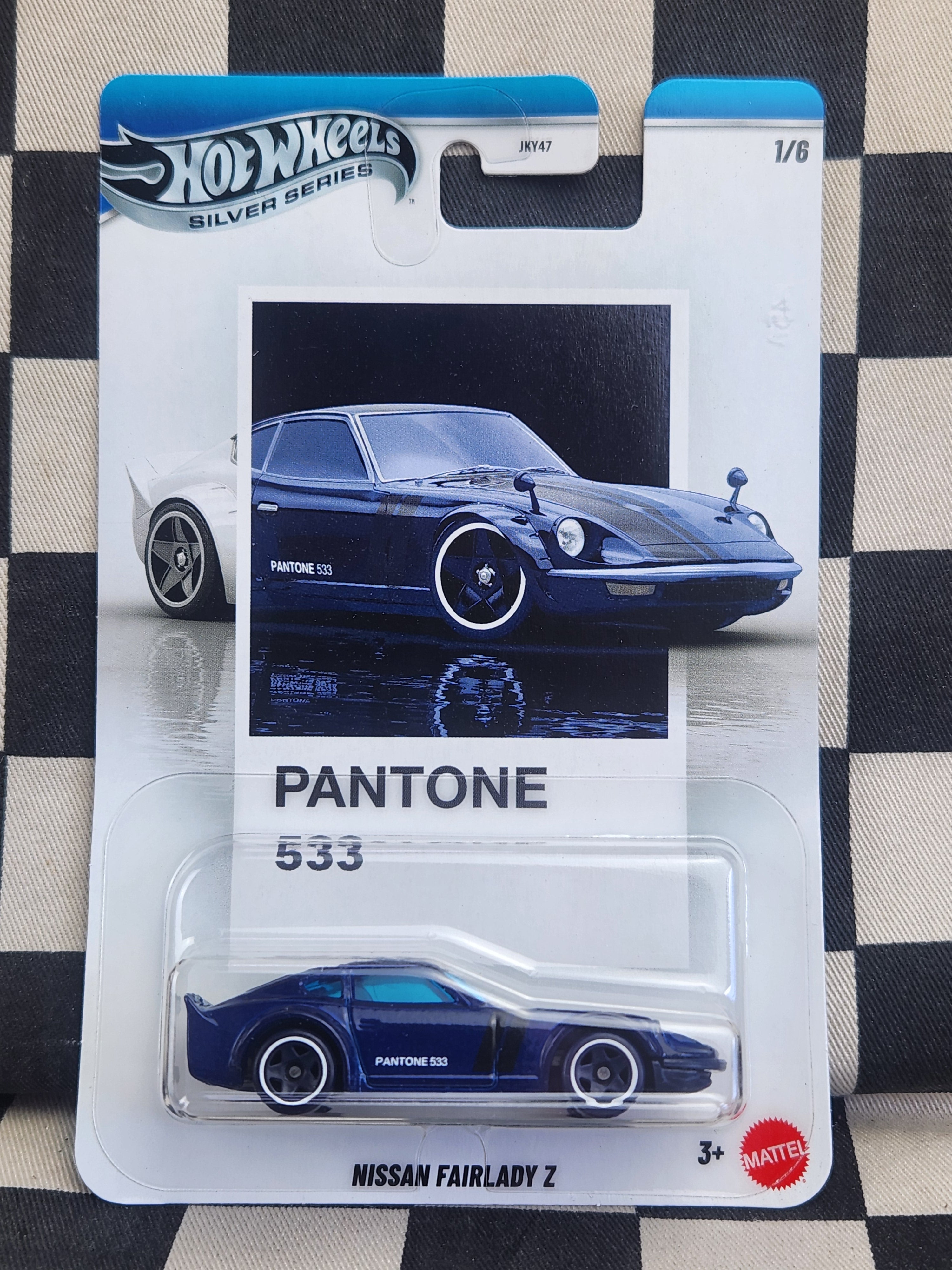 Hot Wheels Silver Series Pantone 533 Nissan Fairlady Z