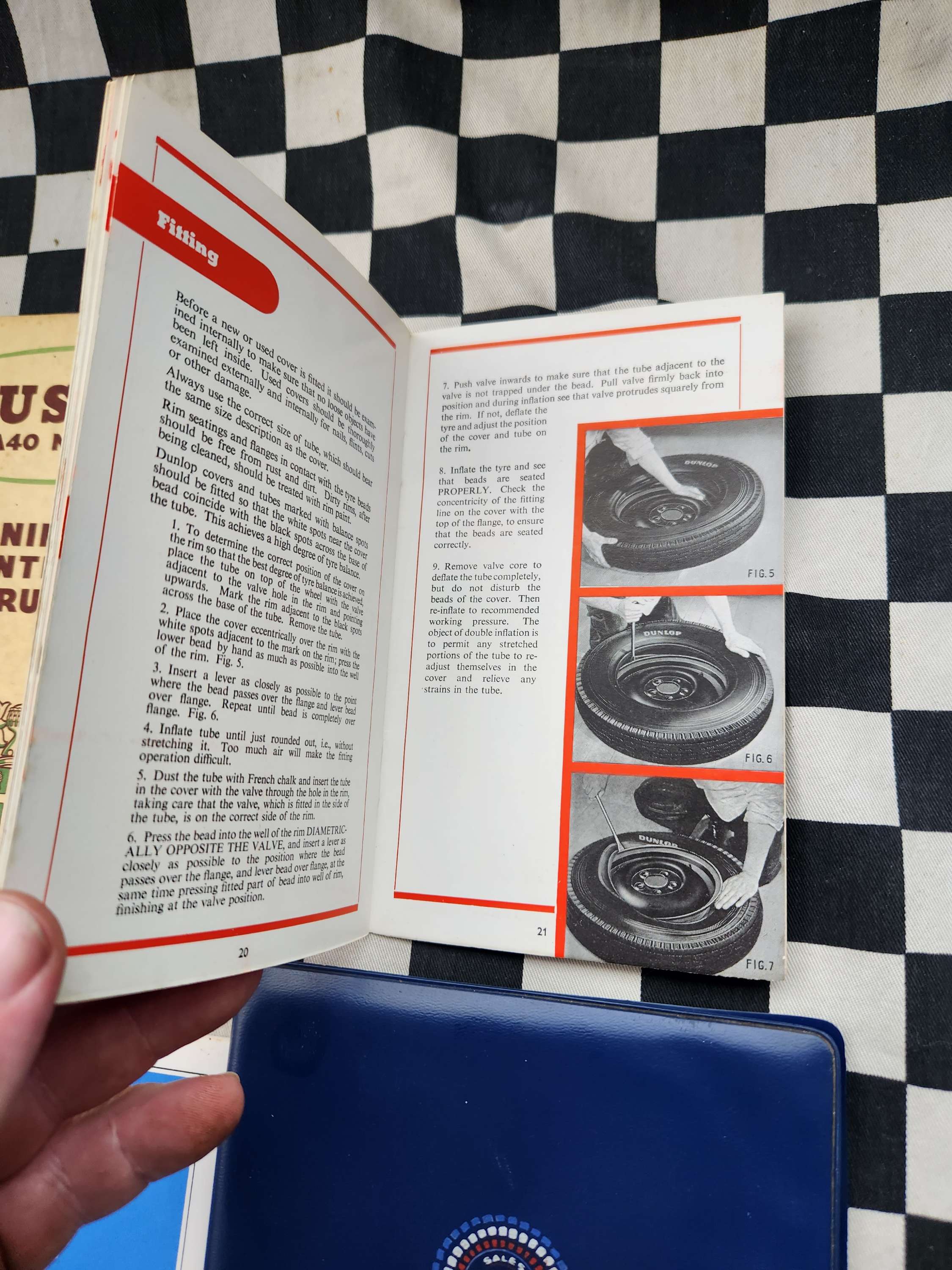 BMC Austin A40 Owners Glovebox Manual Set incl Dealers Wallet