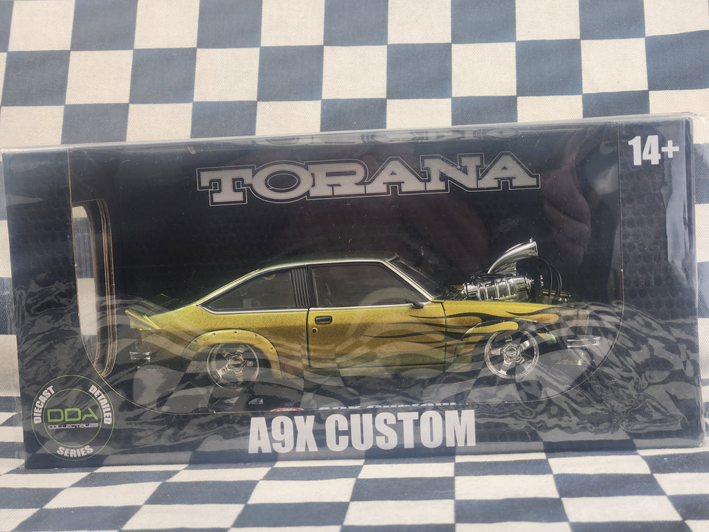 DDA 1/24 A9X Custom Blown Colour Changing Paint Wheels
