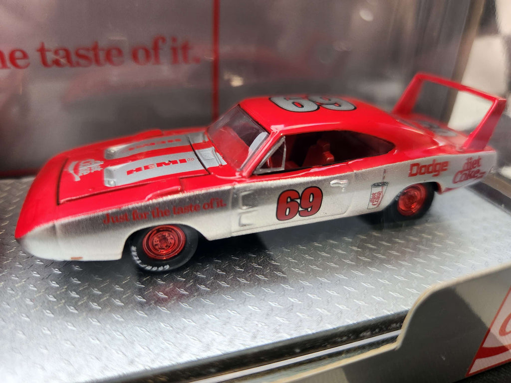 M2 Machines Transporters CHASE Diet Coke 66 Dodge L600 69 Dodge Charger Daytona