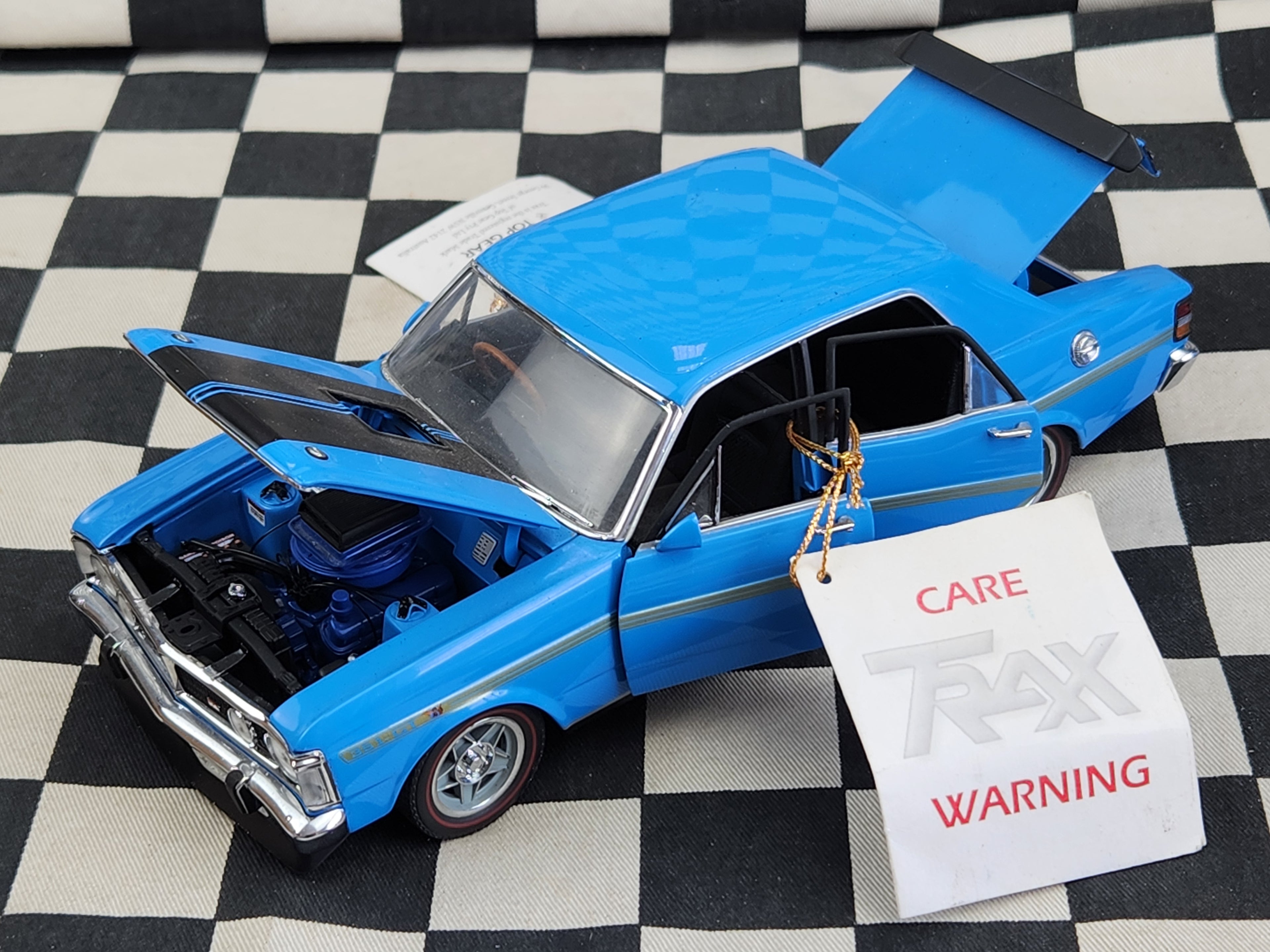 Trax 1:24 Superscale Ford Falcon XY GTHO Phase 3 True Blue