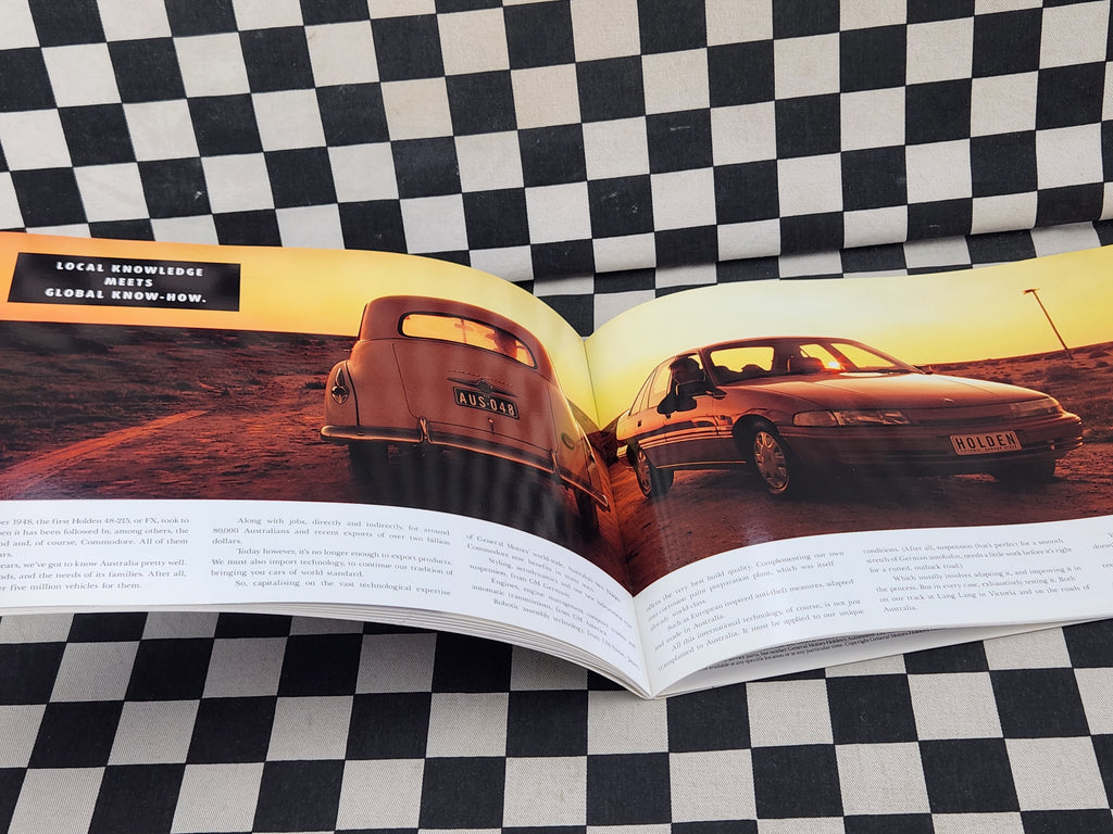 VP Holden Commodore V6 V8 Executive Berlina SS Sales Brochure