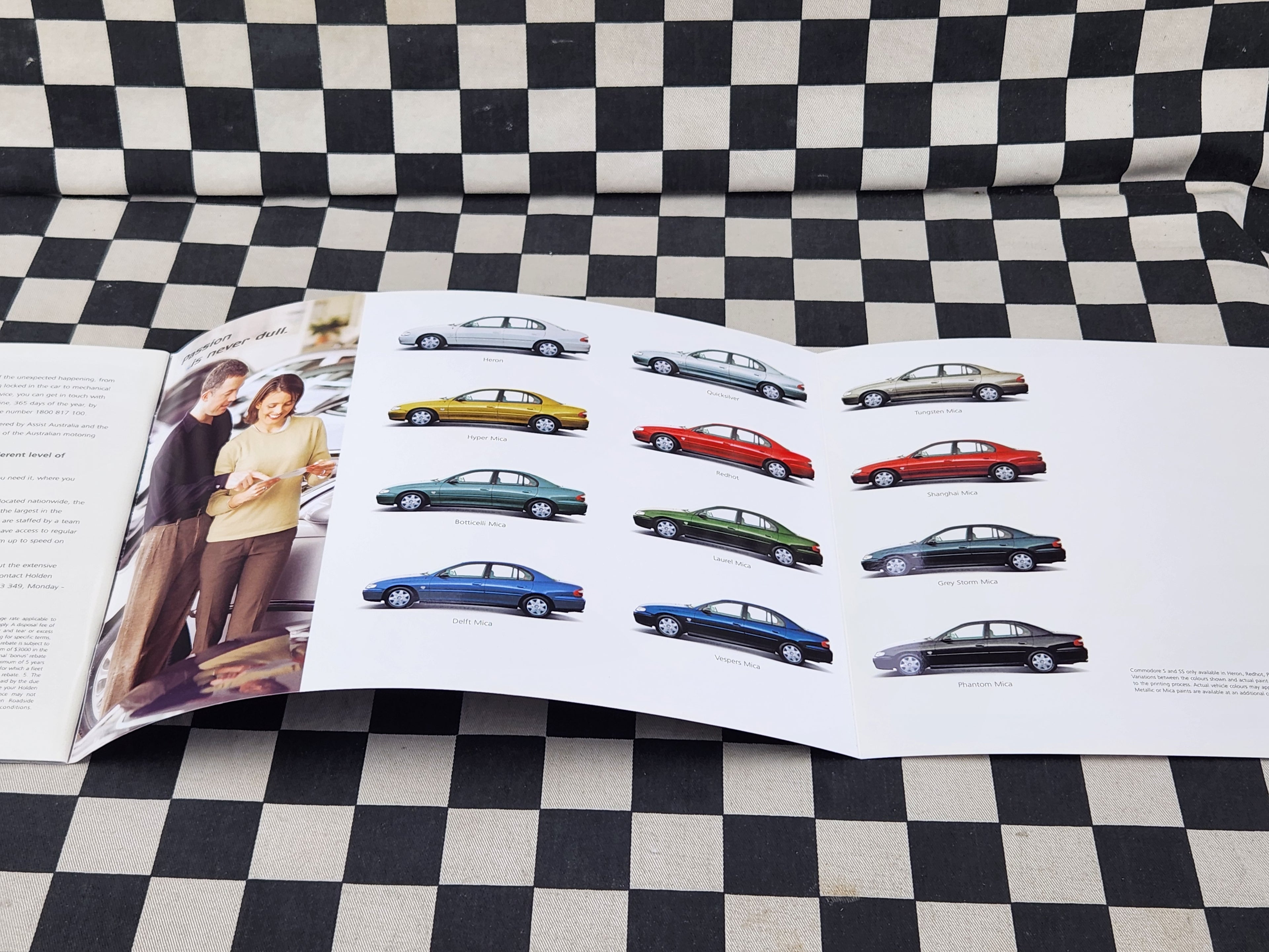 VX Series II Holden Commodore Executive Acclaim S SS  Sales Brochure