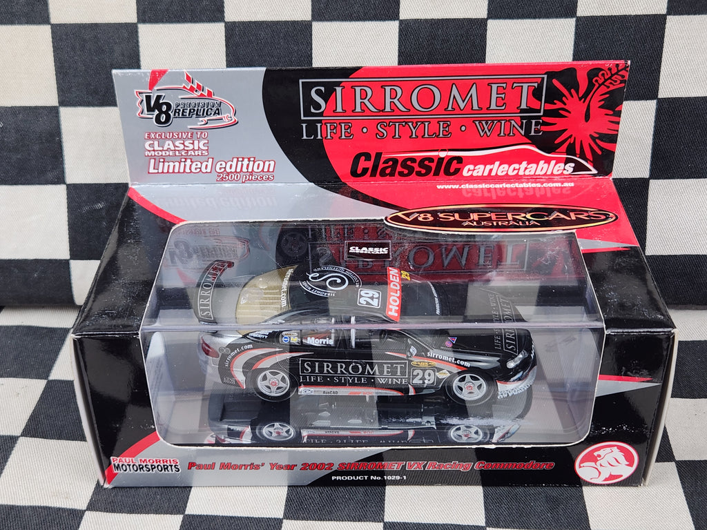Classic Carlectables 1:43 V8 Supercar Paul Morris 2002 Holden VX Commodore
