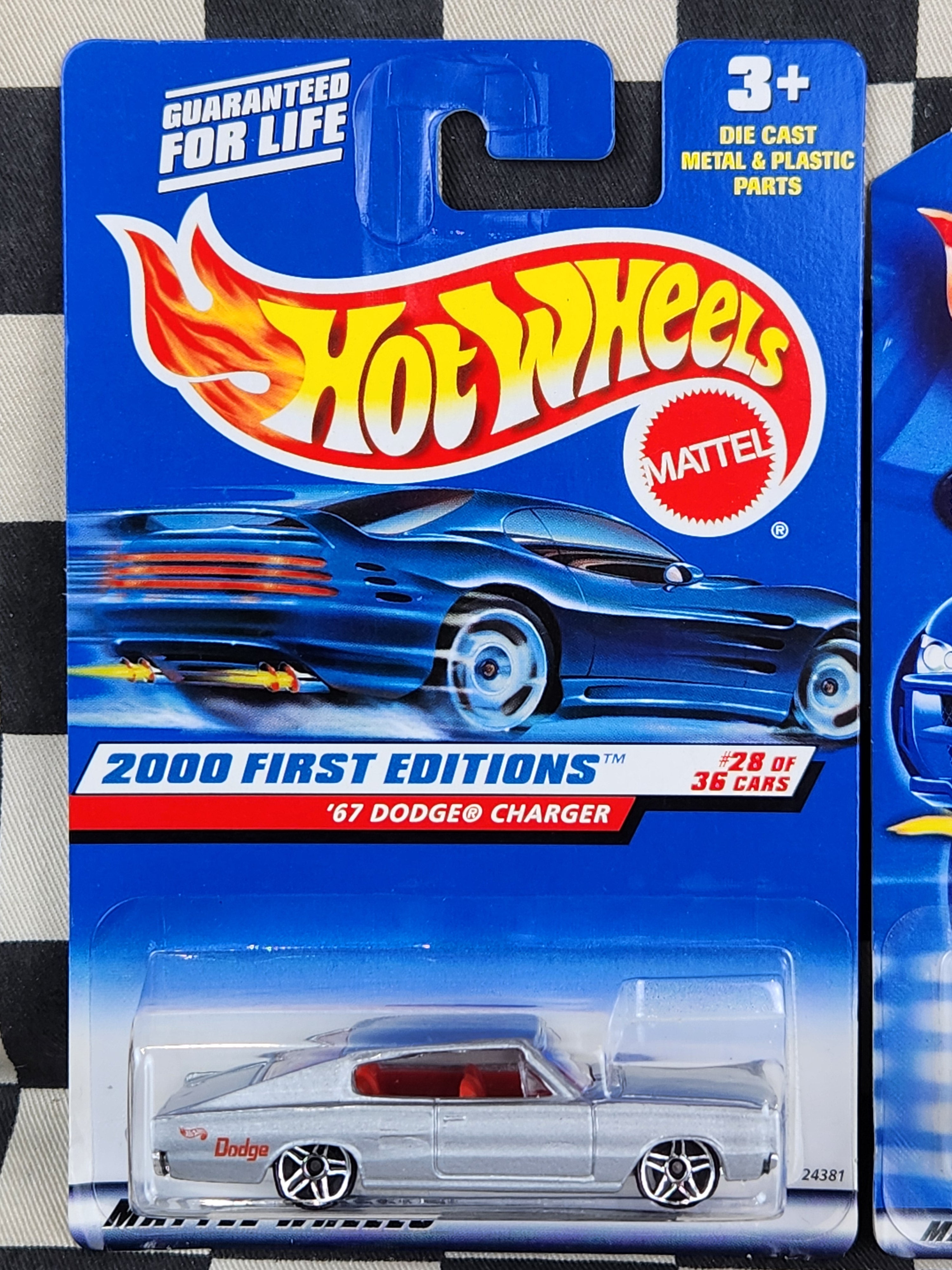 Hot Wheels 2000 First Edition 1967 Dodge Charger Your Choice of