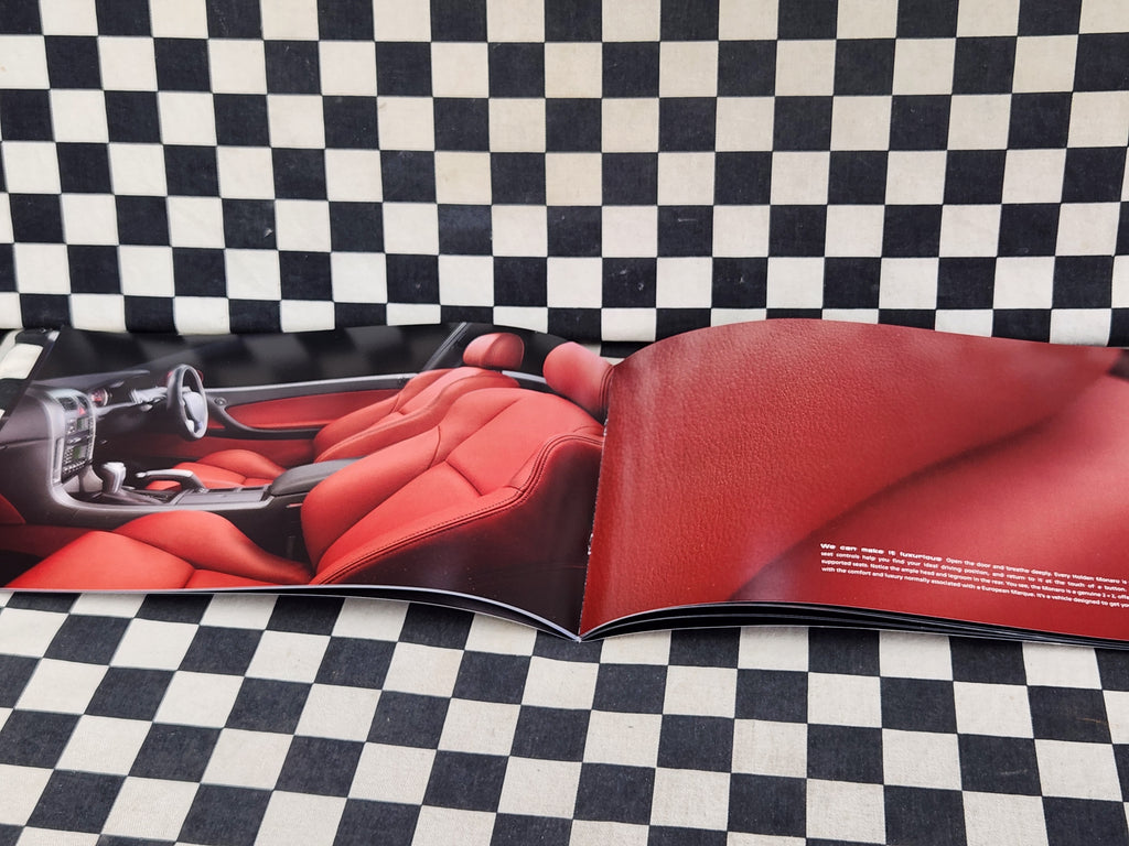 Genuine Holden CV8 Monaro Series 3 Sales Brochure