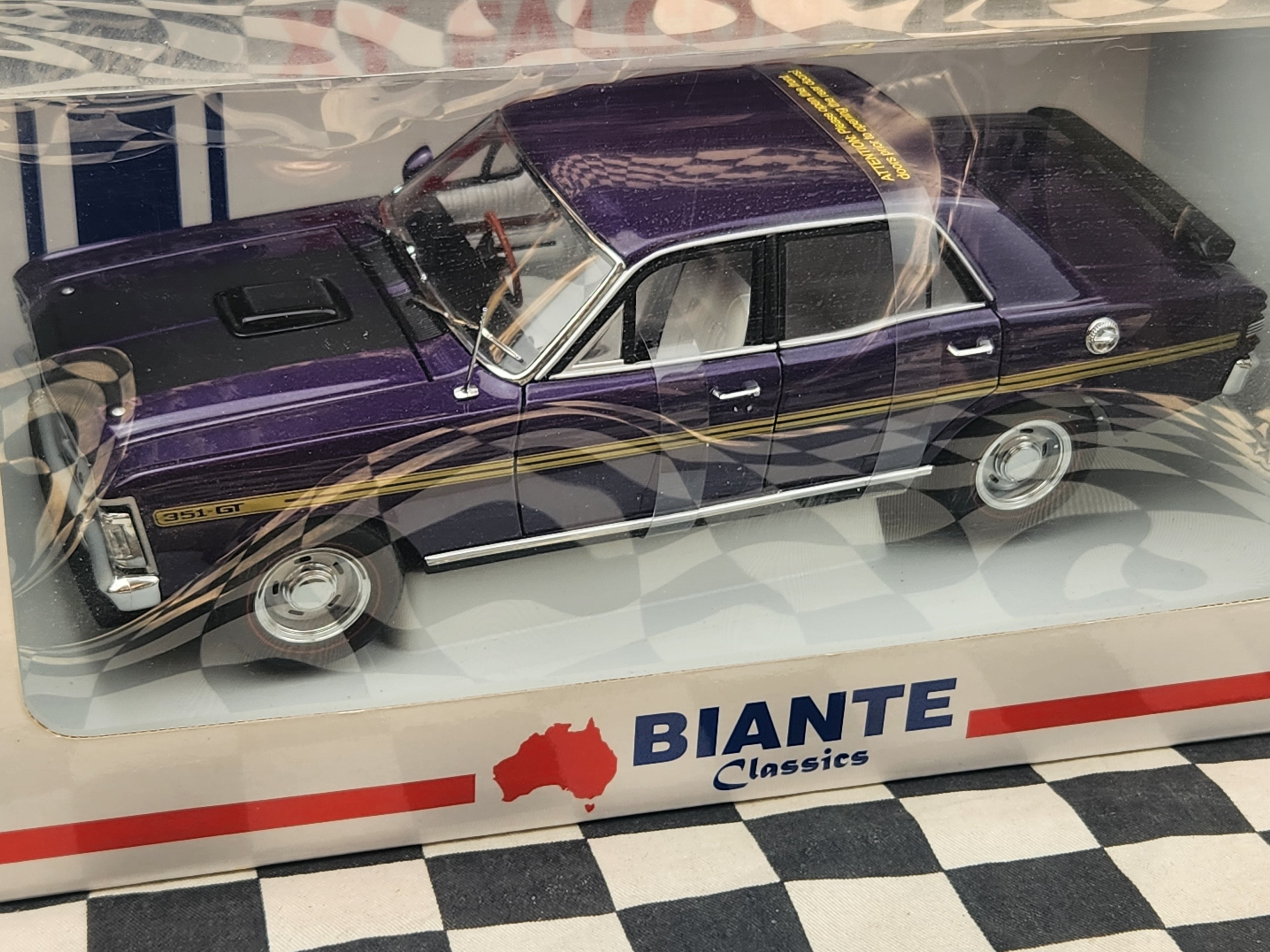 Biante 1/18 XY GT HO Phase 3 Falcon Wild Violet