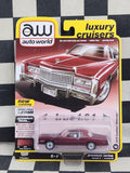 Auto World Luxury Cruisers 1975 Cadillac Eldorado Cerise Firemist Poly