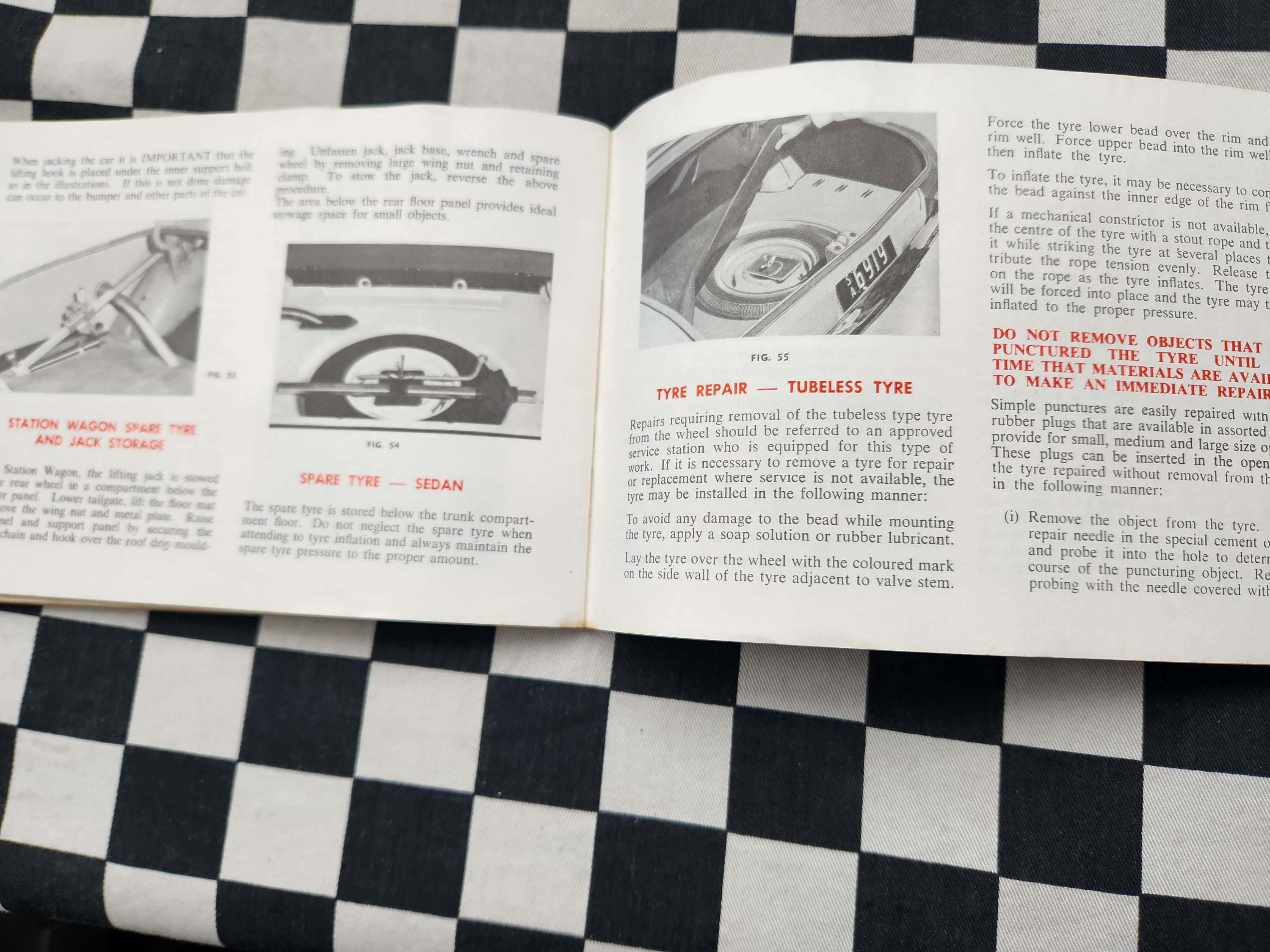 Chrysler Valiant AP5 Owners Glovebox Manual Nov 1963 print