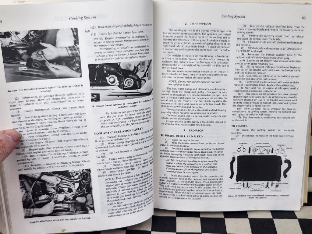 Ford Falcon XF Fairlane ZL 1984-87 6cyl Carb & EFI Workshop Manual