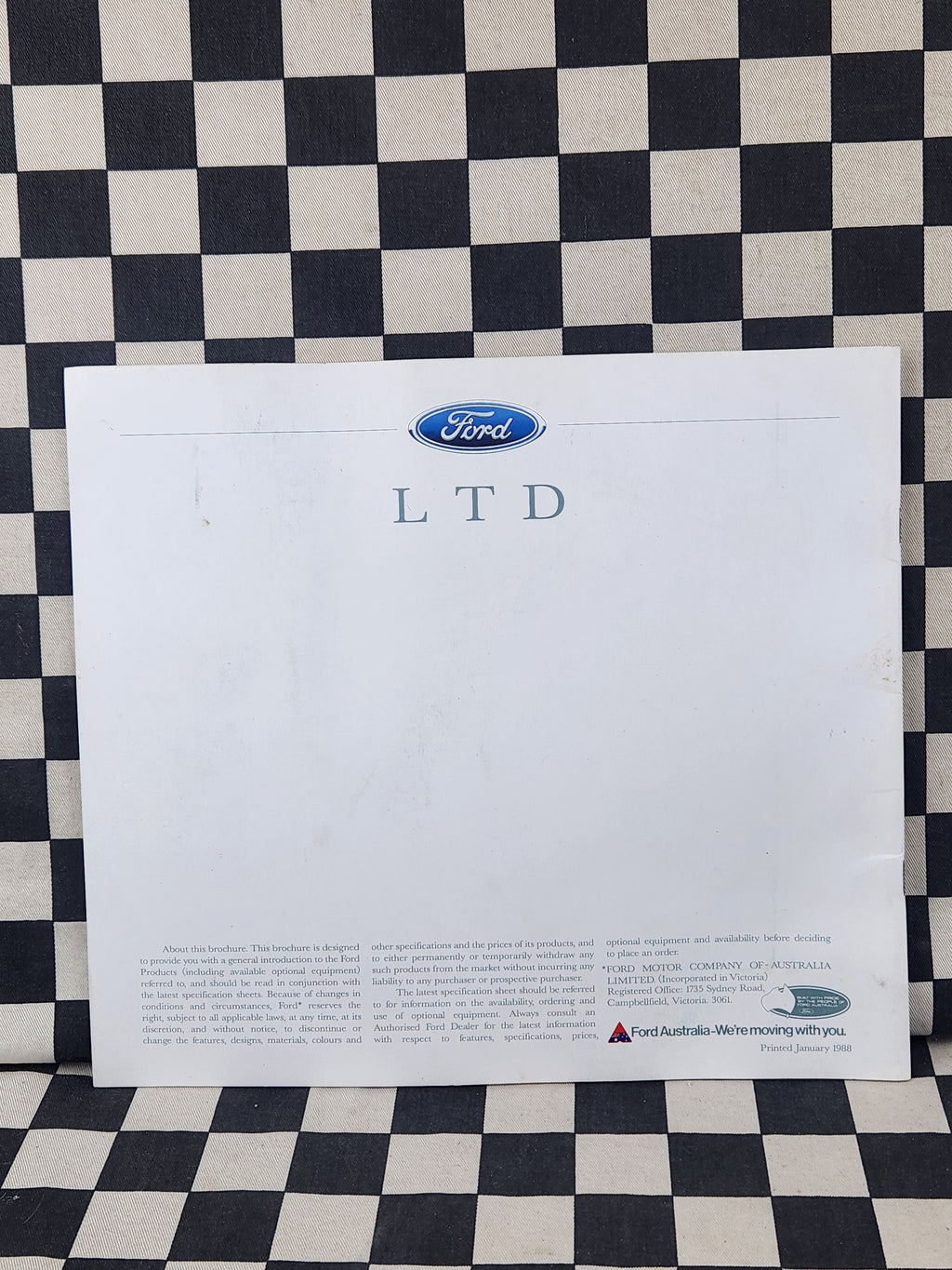 Ford DA LTD Sales Brochure