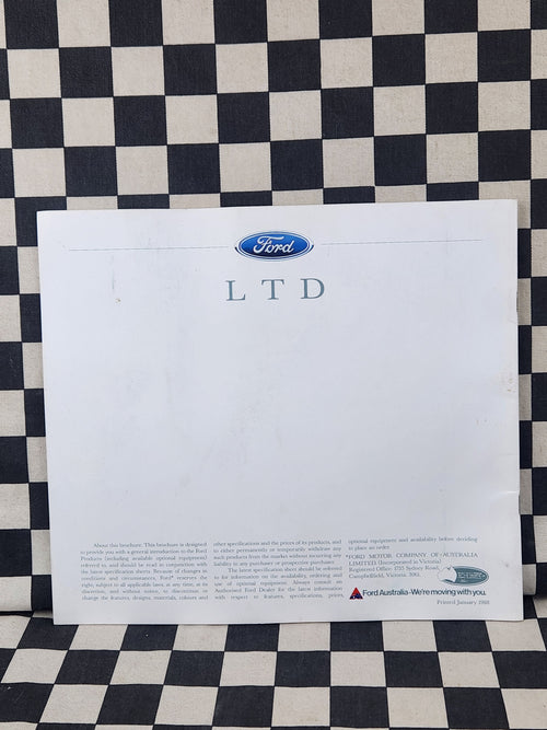 Ford DA LTD Sales Brochure