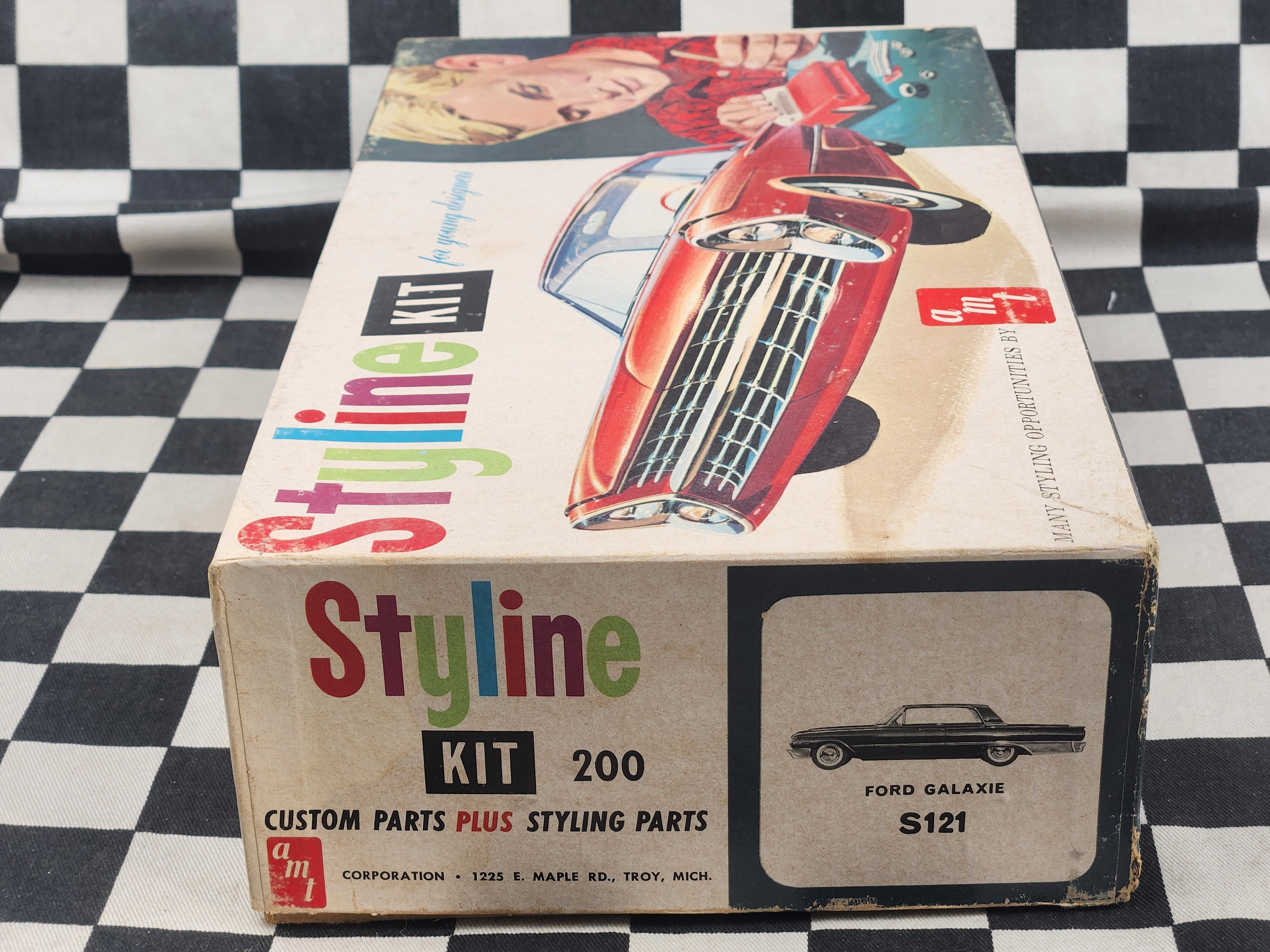 Rare Original AMT Styline Kit Ford Galaxie
