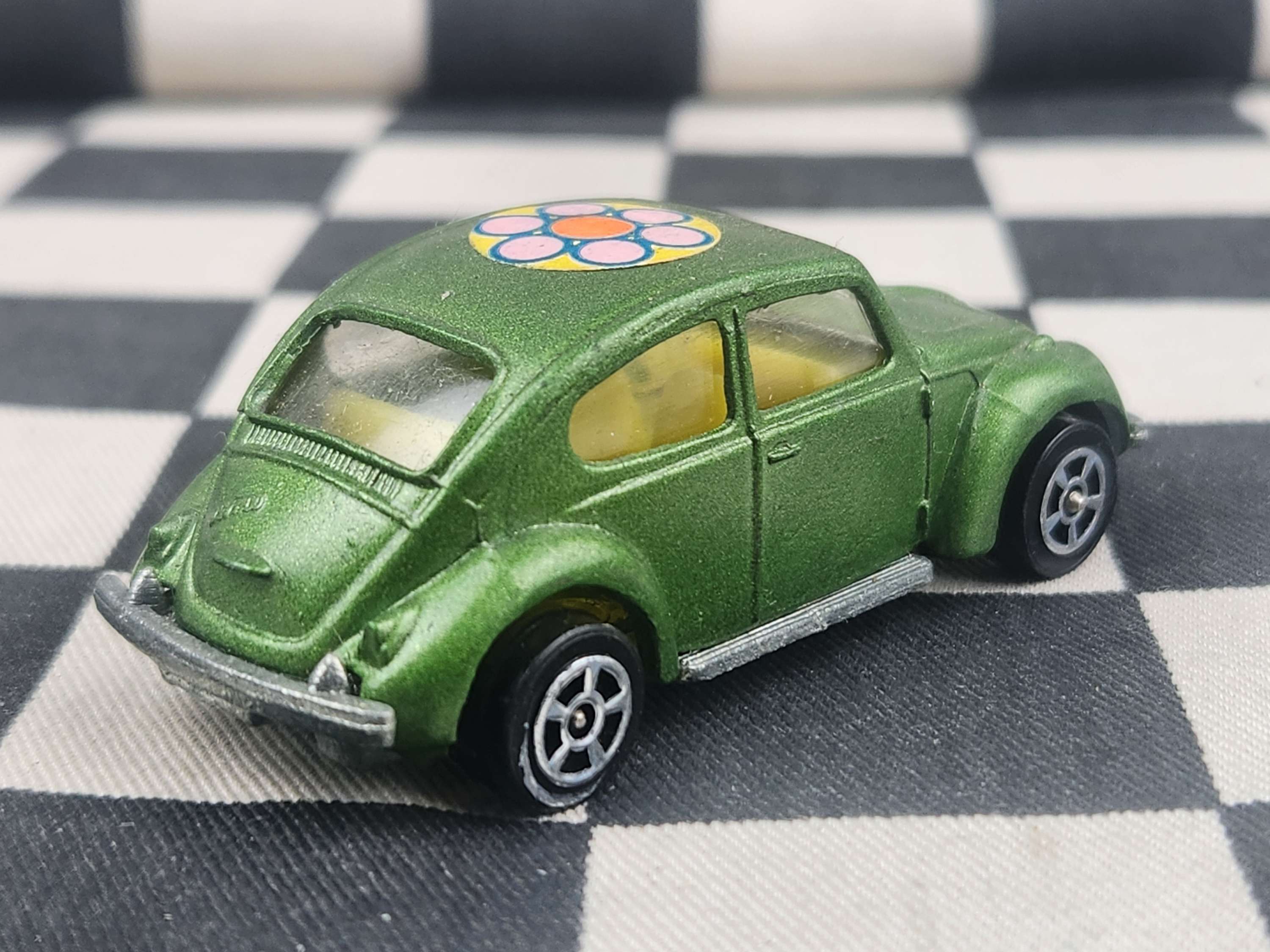 Vintage Loose Corgi Whizz Wheels Volkswagen 1300 Green Nice