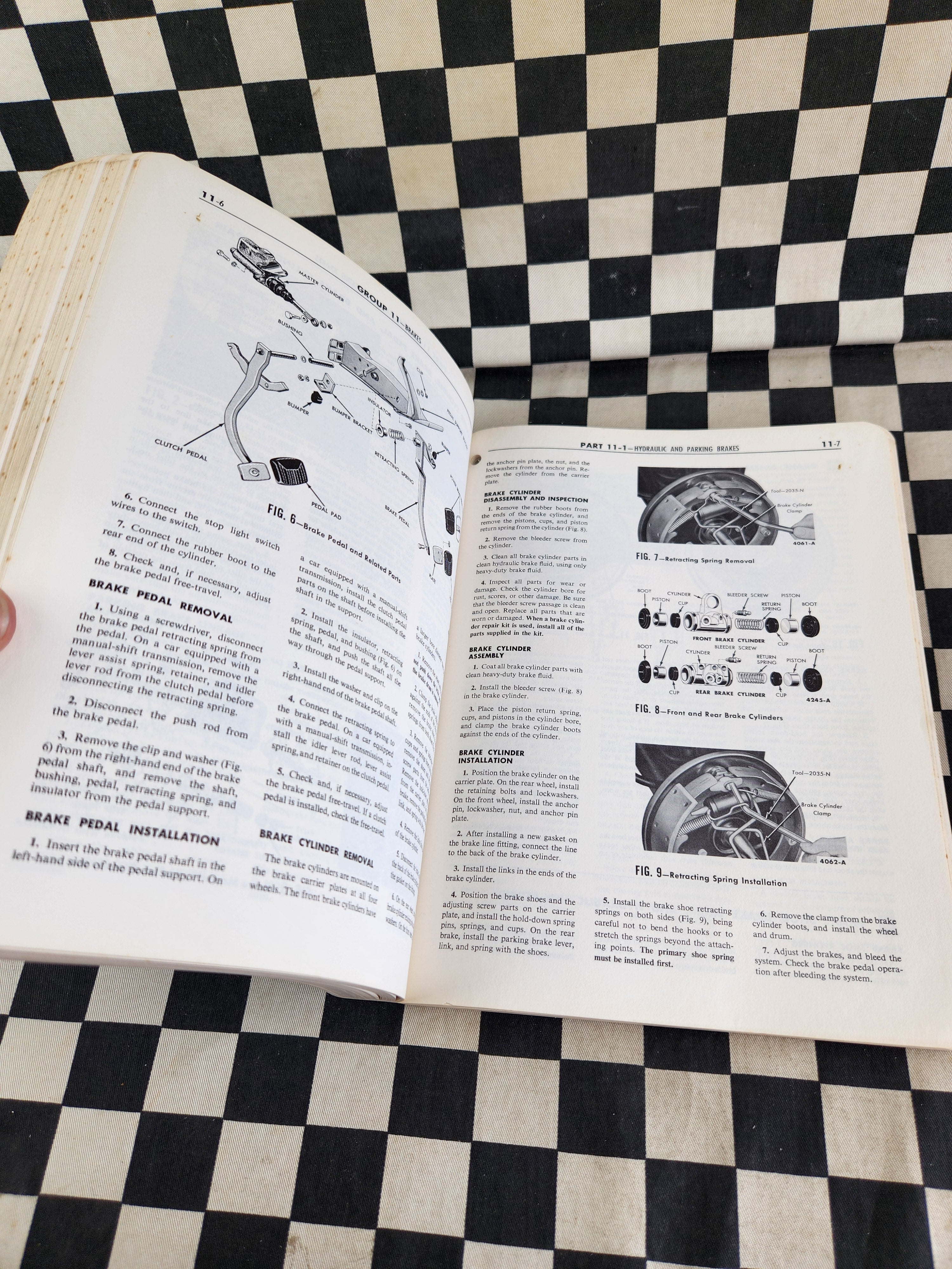 Genuine 1959 Ford Workshop Manual Passenger Car Tank Fairlane Ranchwagon