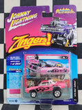 Johnny Lightning Zingers Race 4 Pinks 1976 Olds Cutlass