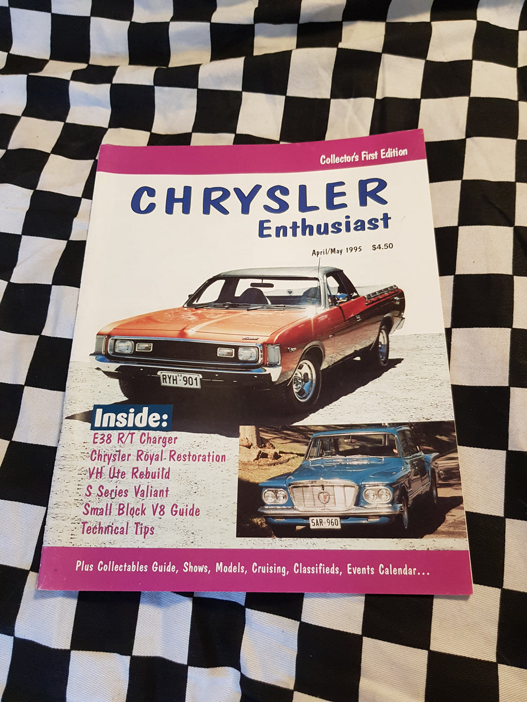Chrysler Enthusiast Magazine #1 First Issue RARE!