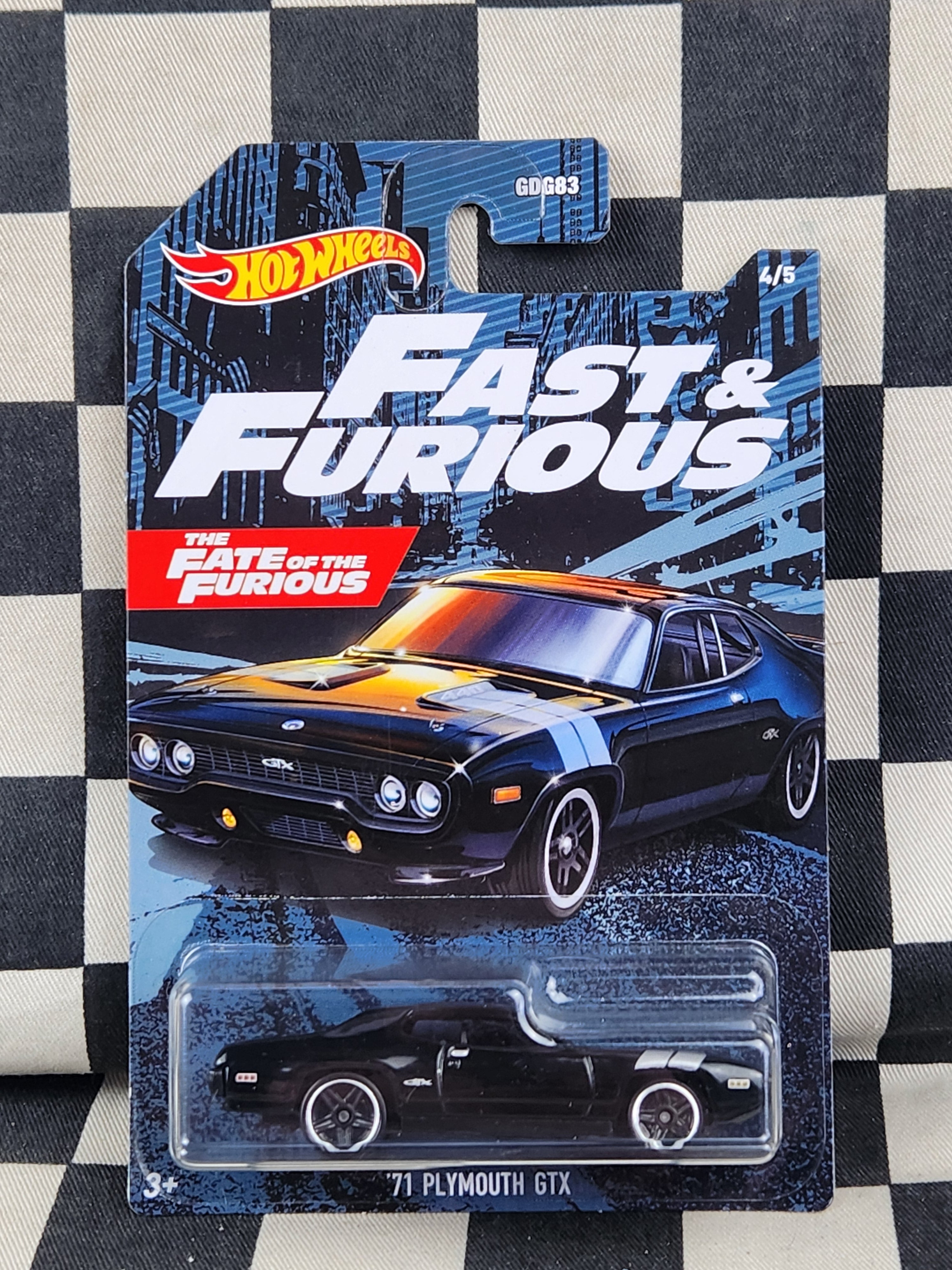 Hot Wheels Fast & Furious 71 Plymouth GTX