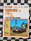 Fairlane ZJ LTD FC V8 & 6cyl Workshop Manual