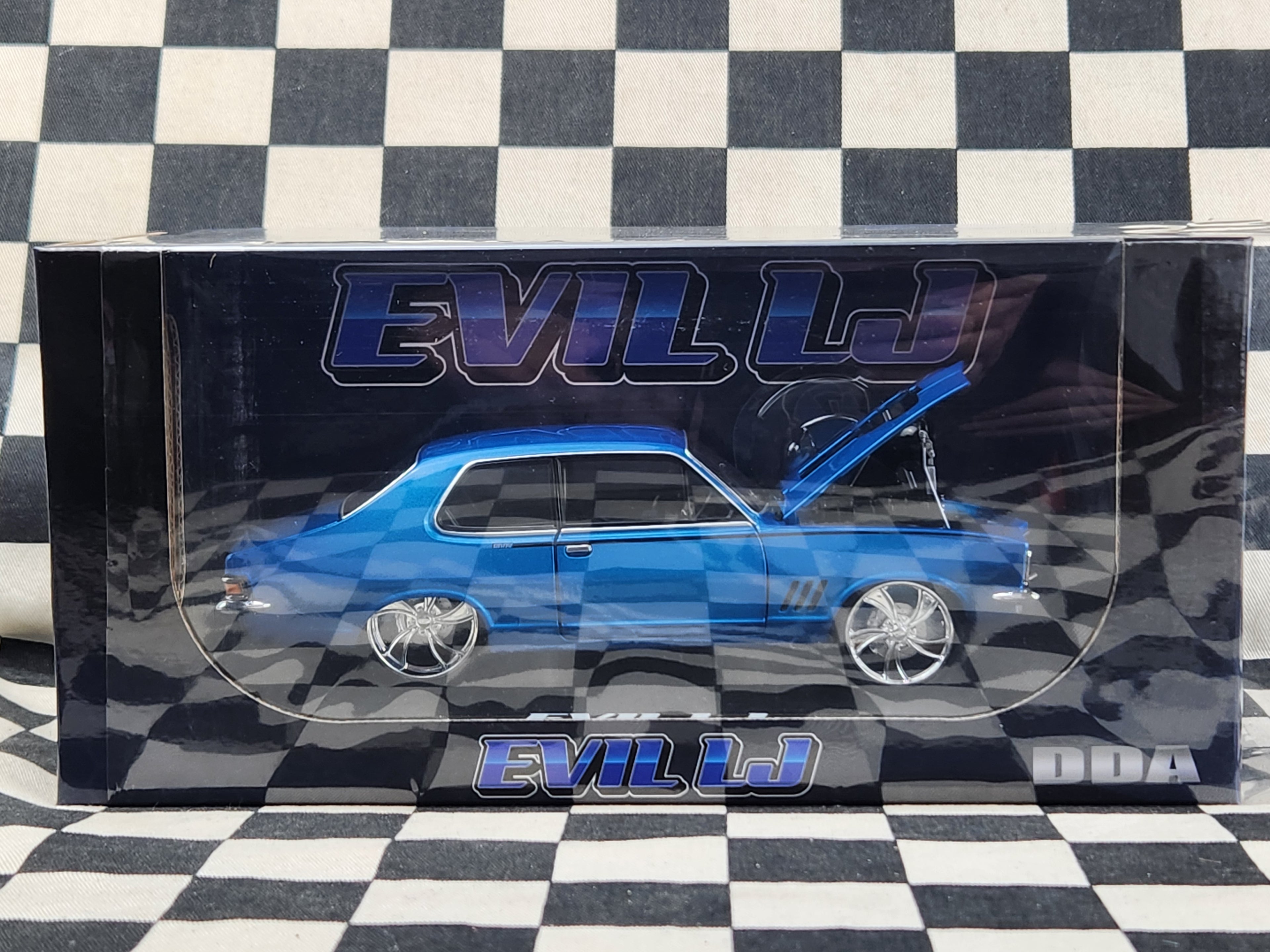 DDA 1/24 Evil LJ Torana Blown Blue GTR