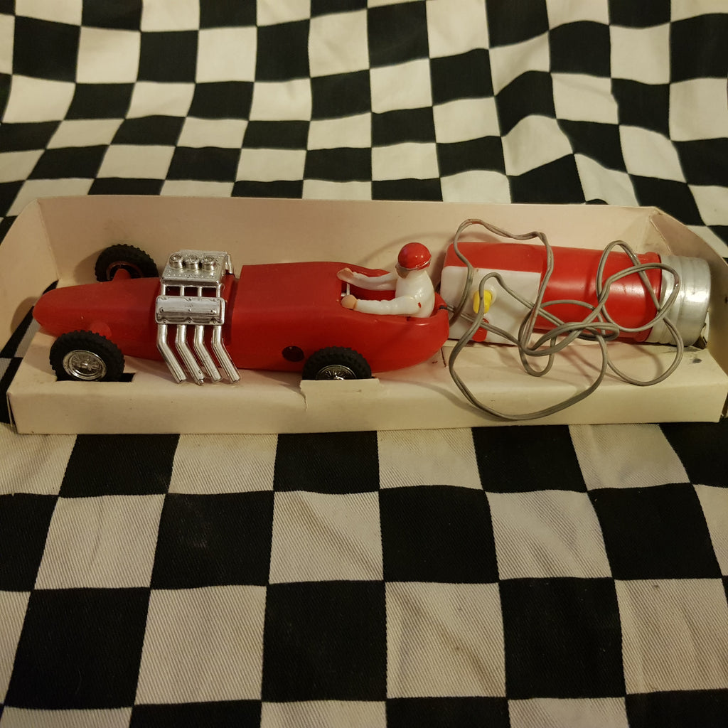 Rare Early 1960s Speed King Remote Control Front Engine Dragster