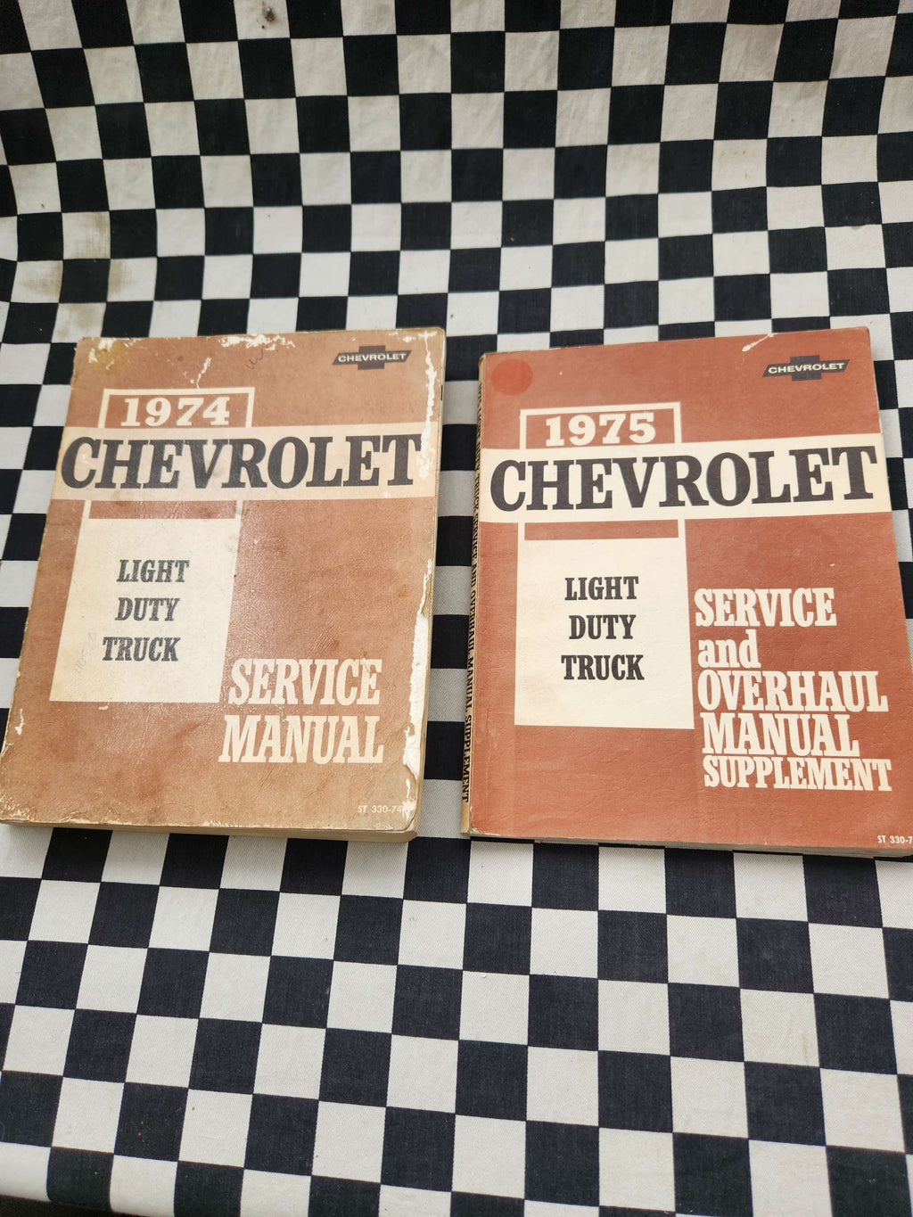 Chevrolet 74-75 C20 / C30 Light Duty Truck Factory Workshop Manual + Supplement