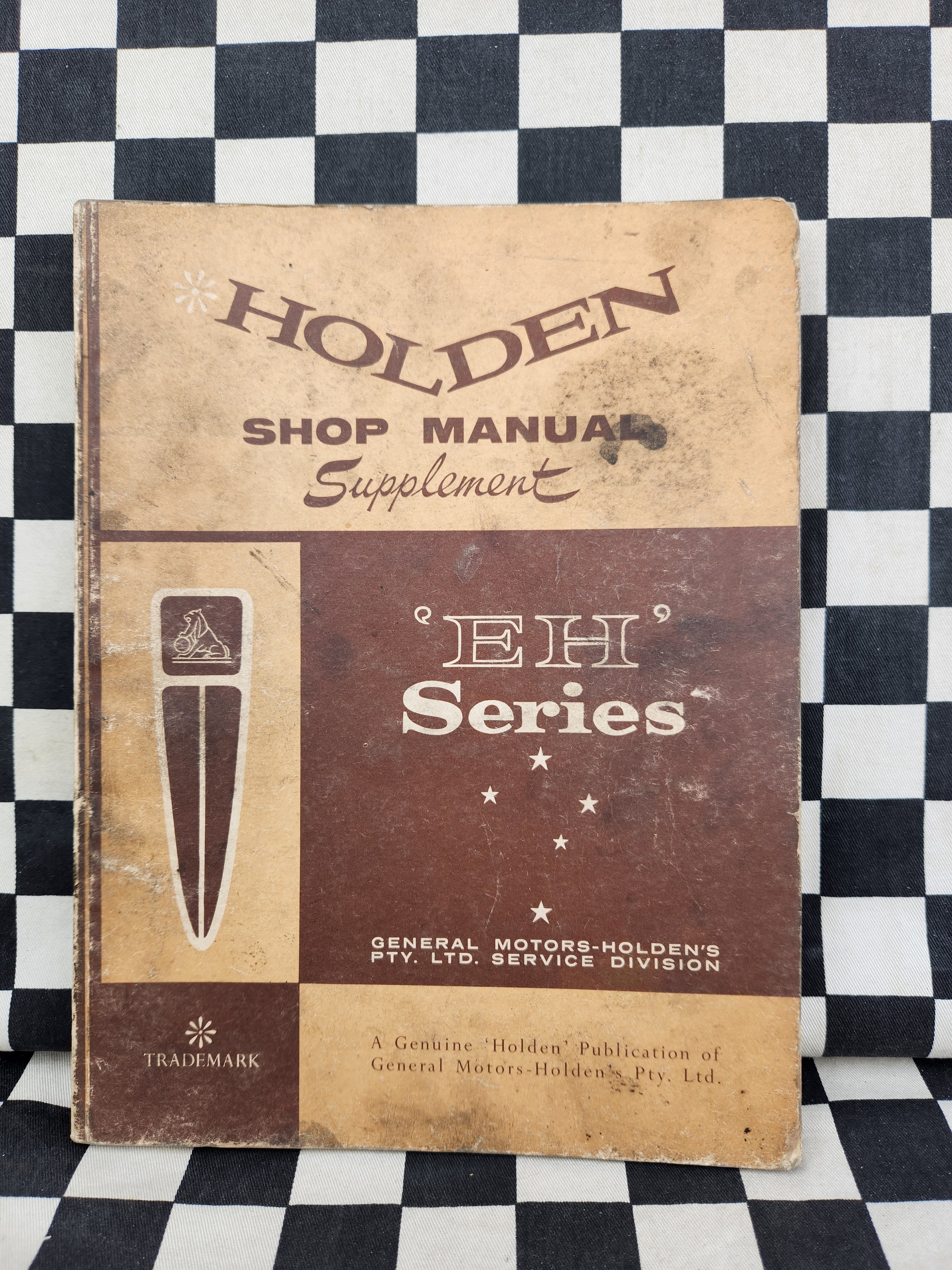 Holden EH Factory Workshop Manual Supplement Nasco