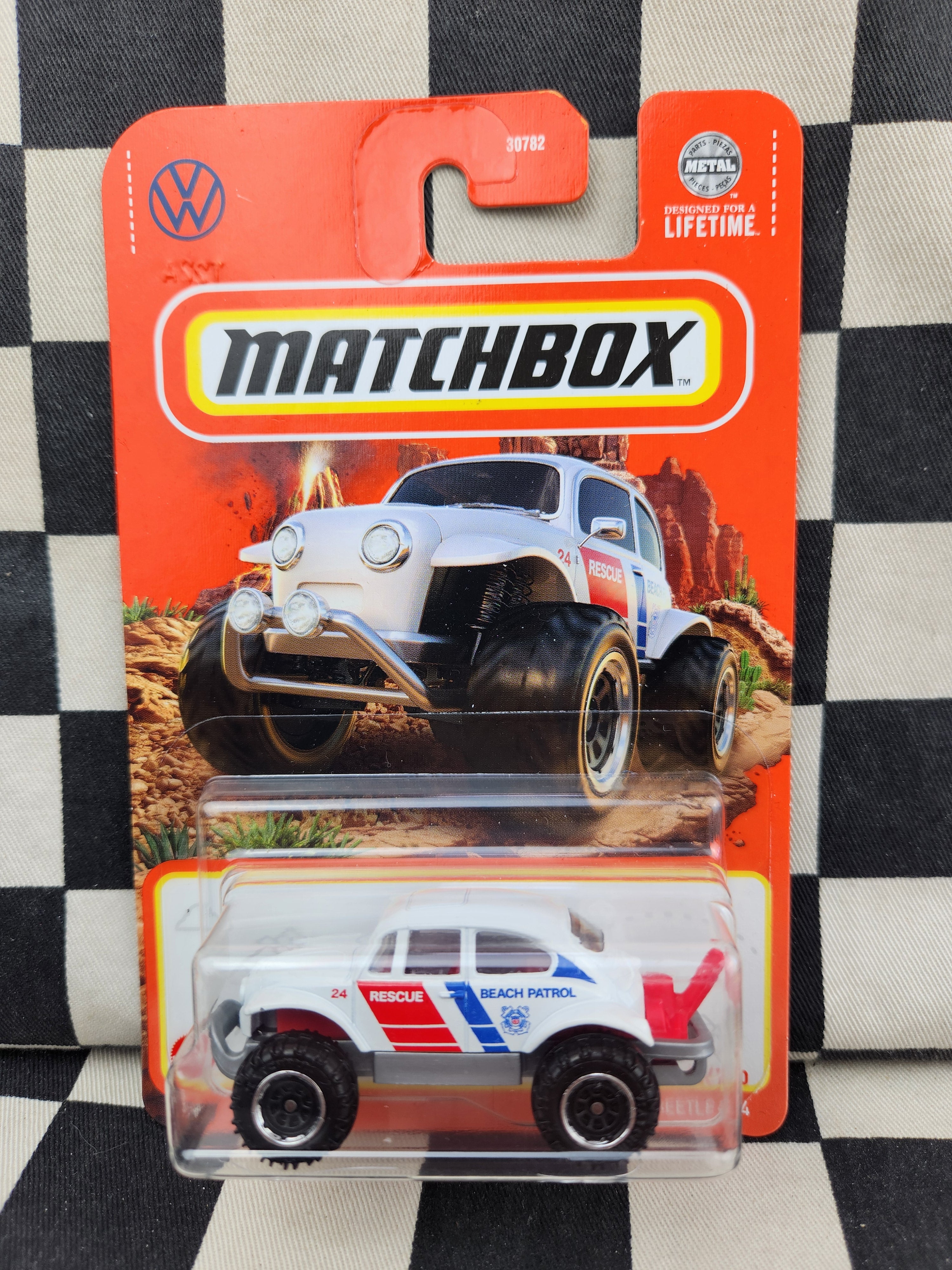 Matchbox Volkswagen Beetle 4x4 Beach patrol