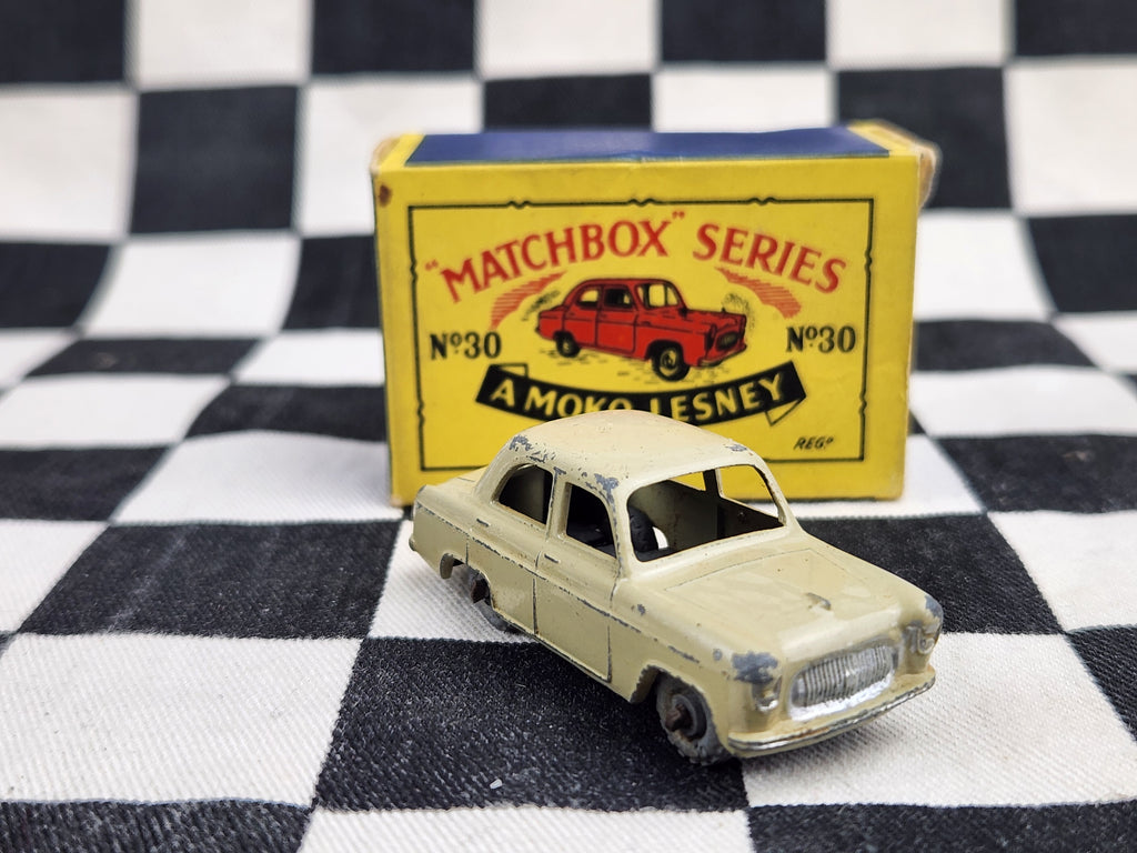 Matchbox Lesney Moko No30 Ford Prefect in Original Box