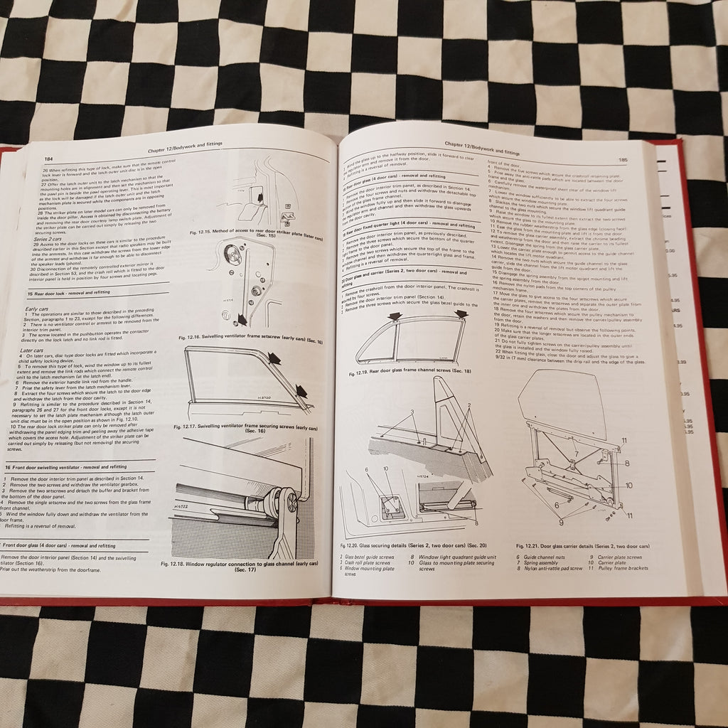 Jaguar Daimler Series 1, 2, 3 1968-1986 Workshop Manual