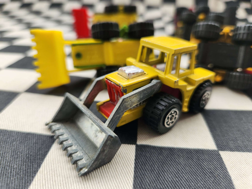 Vintage Loose Matchbox Superfast Tractor Shovel Your Choice of Colours