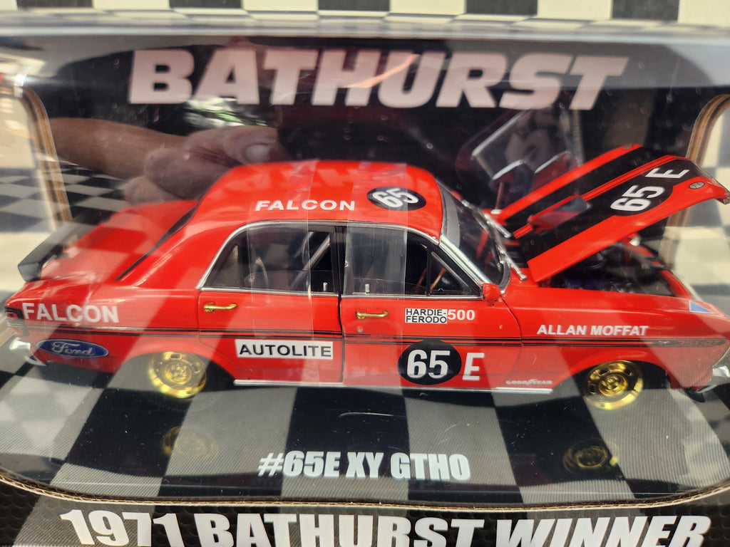 DDA 1:24 CHASE 1971 Bathurst Winner Allan Moffat #65E Ford Falcon XY GTHO Phase3