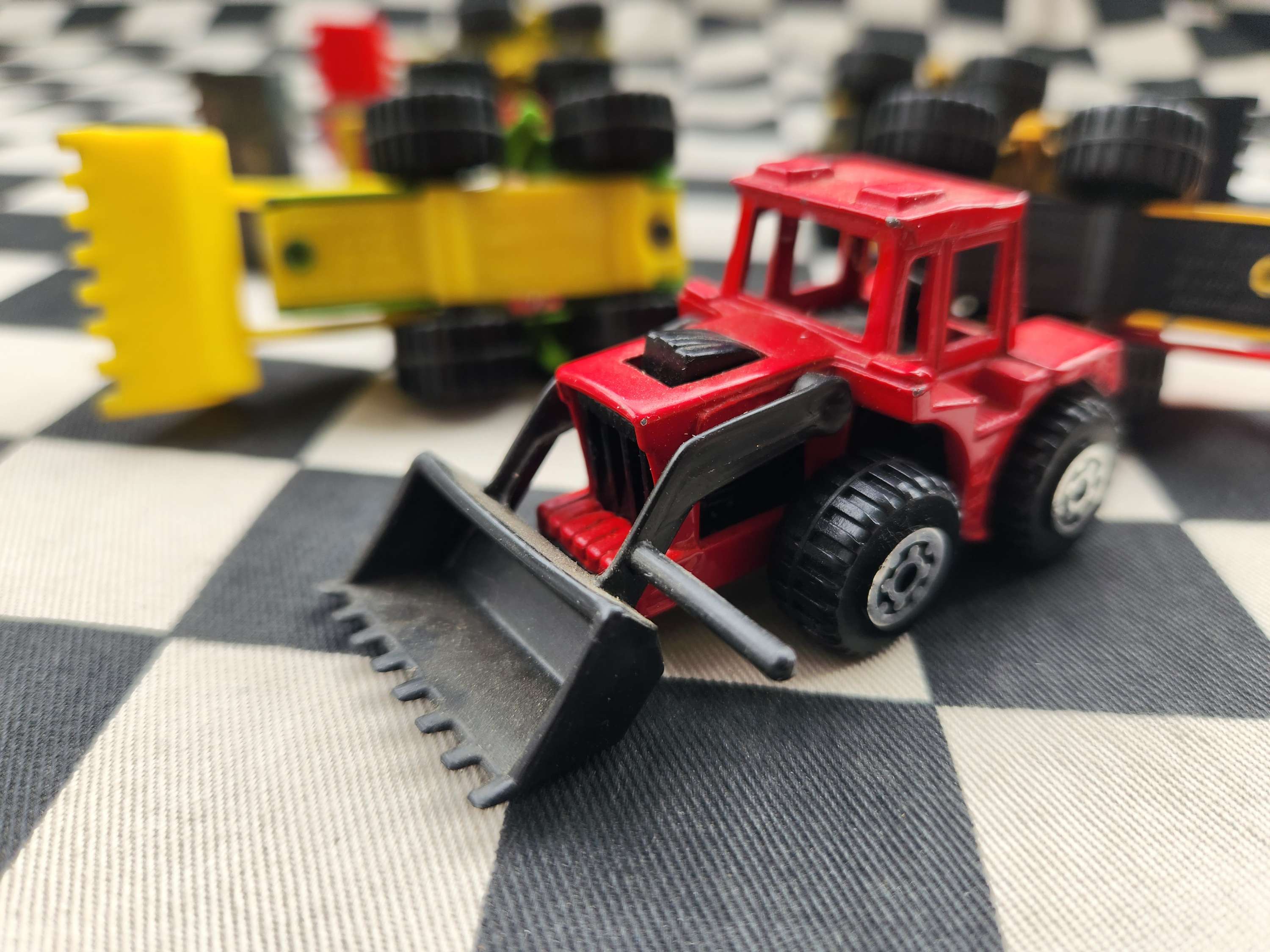 Vintage Loose Matchbox Superfast Tractor Shovel Your Choice of Colours