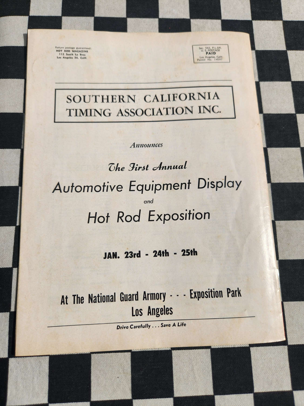 American Hot Rod Magazine Number 1  Jan 1948 Original early 80s Reprint