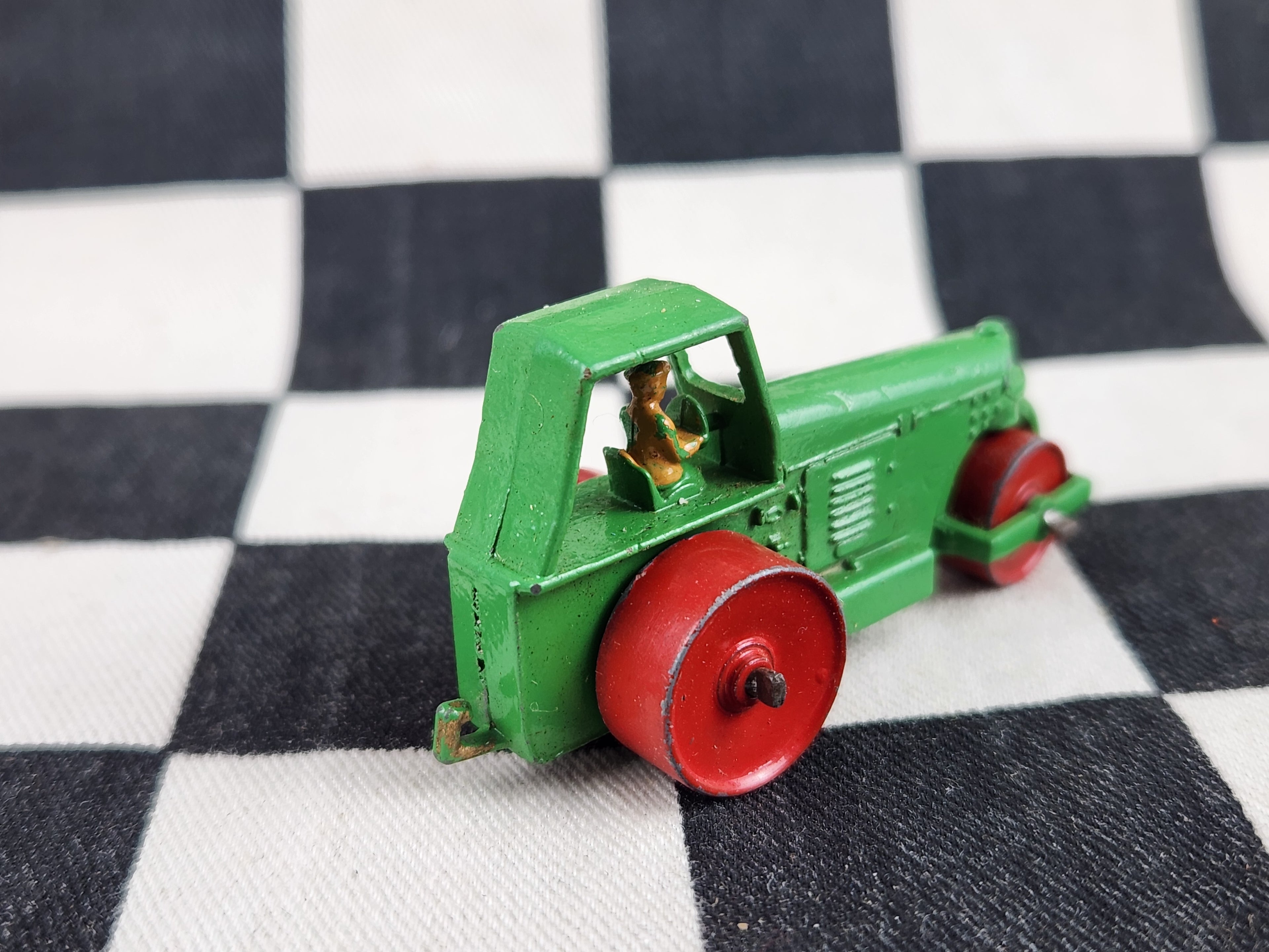 Vintage Loose Matchbox Lesney Moko No1 Aveling Barford Diesel Road Roller