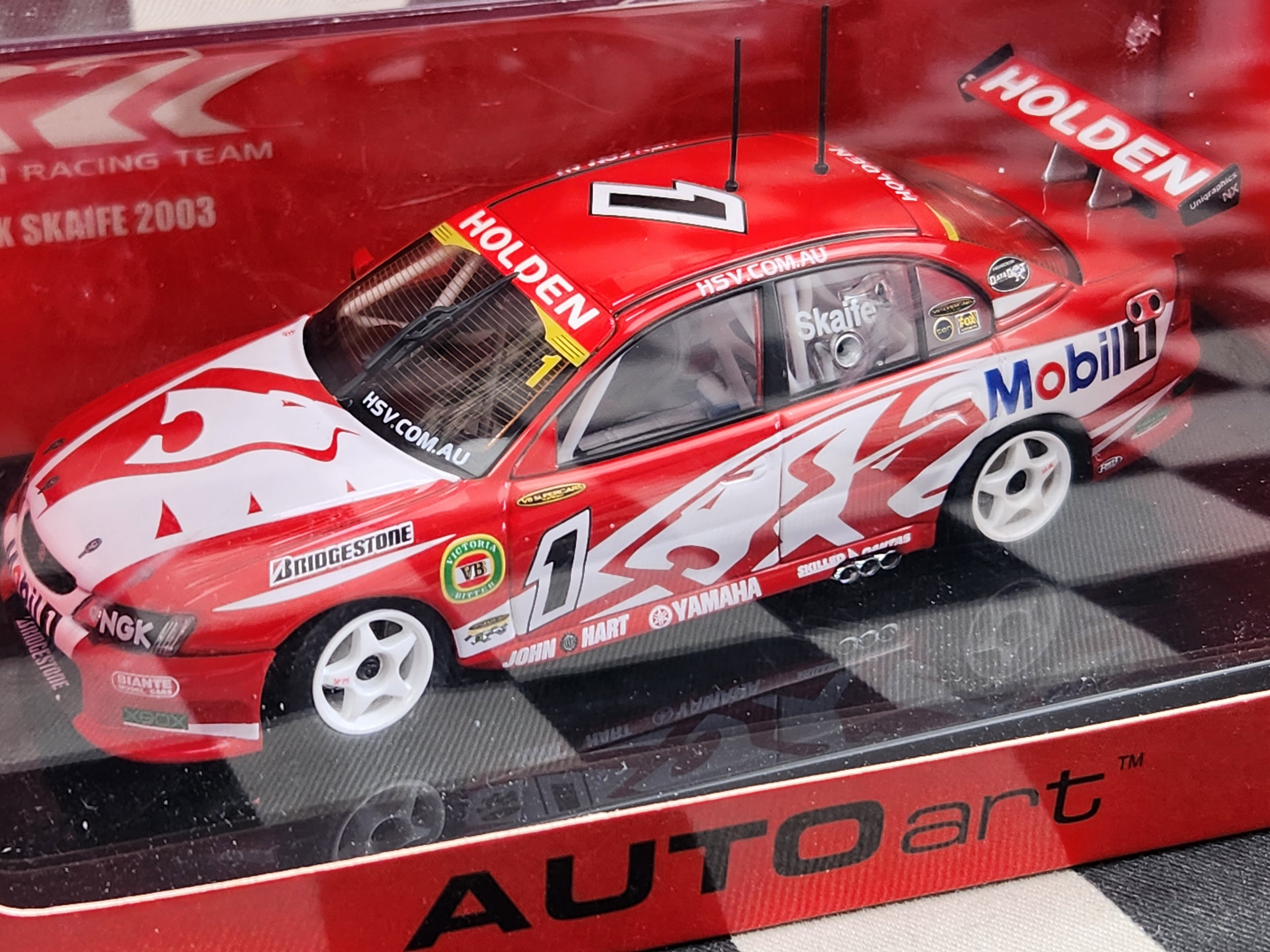 AutoArt 1:43 Holden Commodore VY HRT Race Car 2003 Mark Skaife
