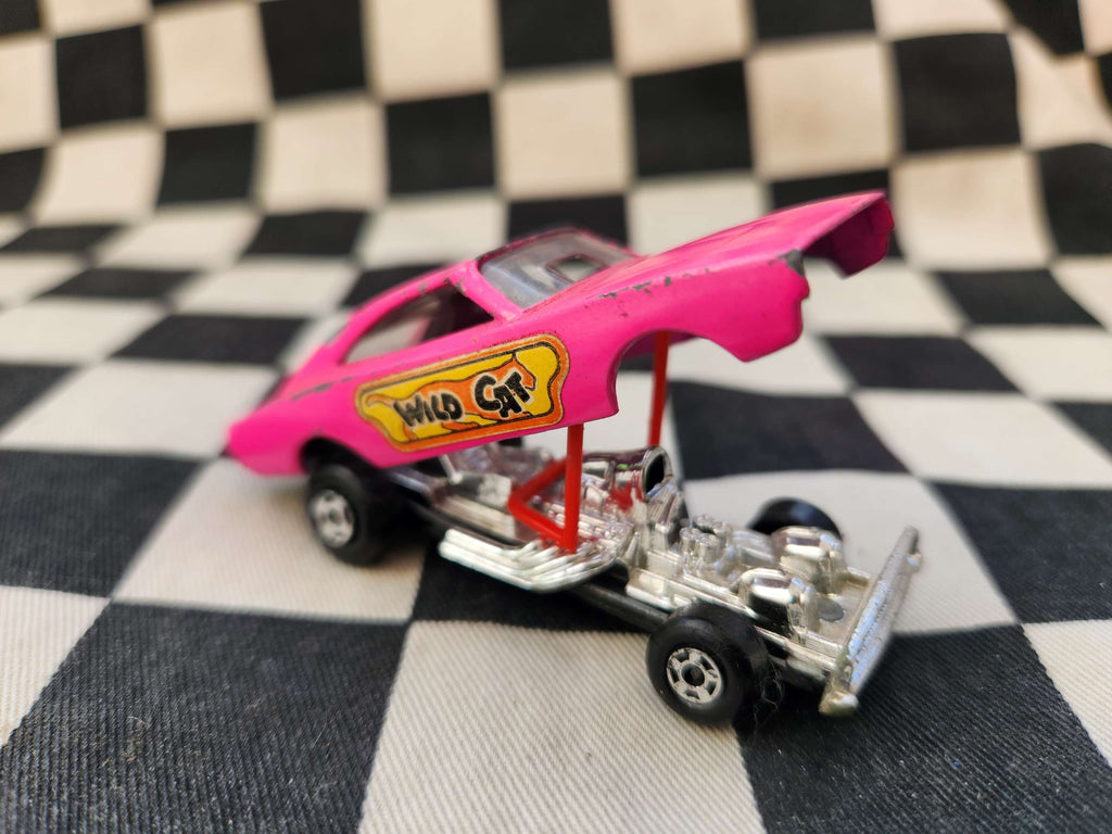 Matchbox Superfast 1971 (original) WILD CAT Dodge Dragster Rare!