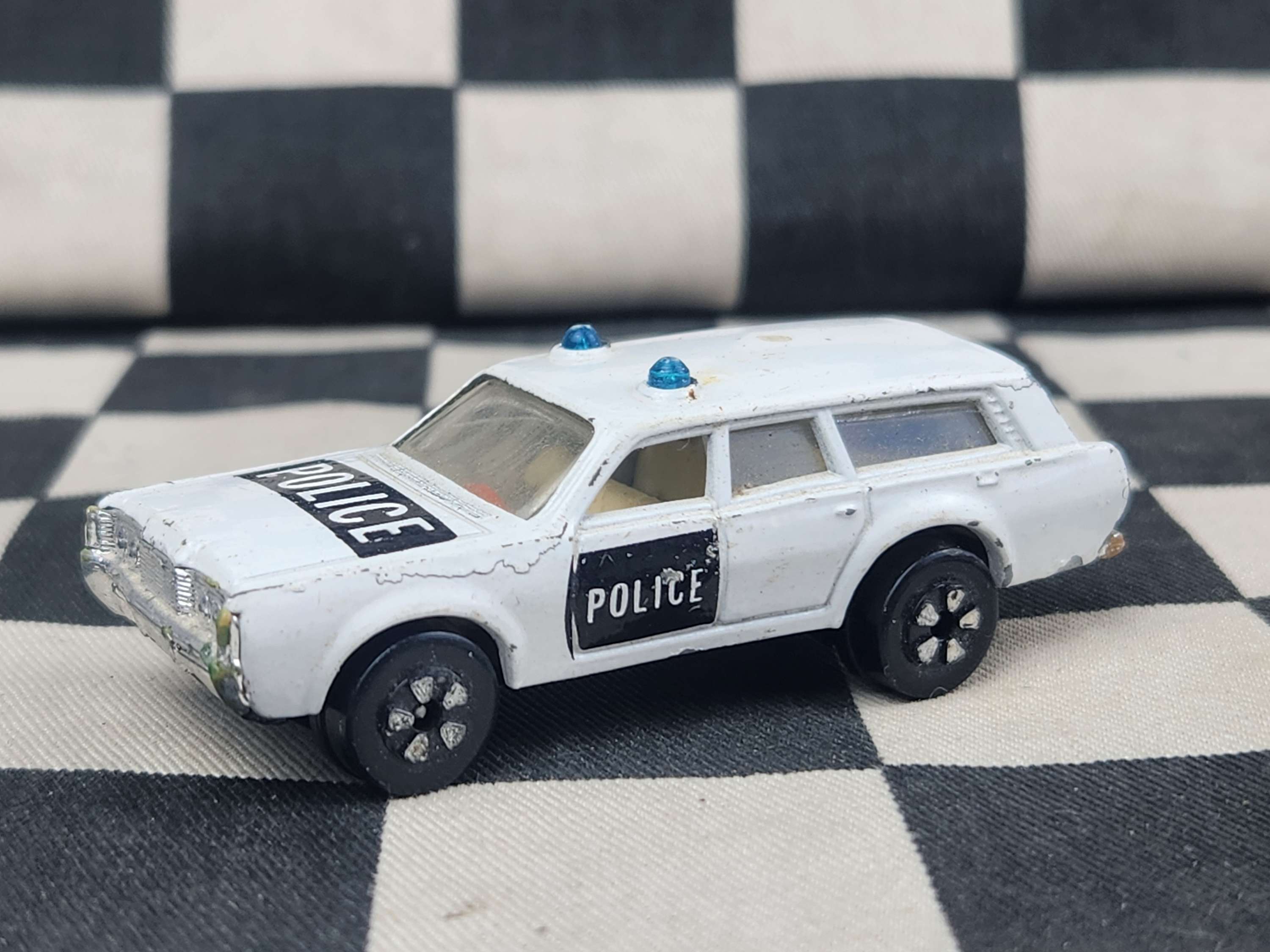 Vintage Loose Playart Murcury Police Wagon