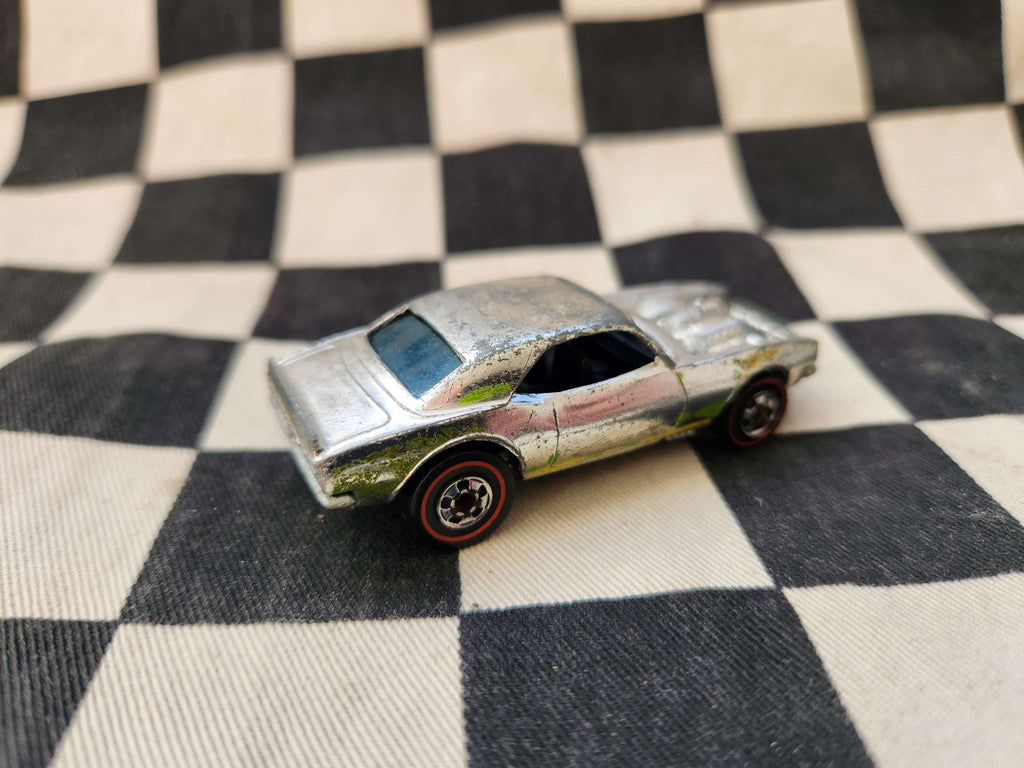 Vintage Loose Hot Wheels Redline Heavy Chevy Camaro Super Chromes