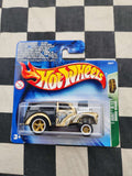 Hot Wheels 2004 TREASURE HUNT Morris Wagon Gasser Gold Short Card VHTF
