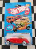 Hot Wheels 1982 Blue Card Mercedes 540K Red/ Whitewall Tyres