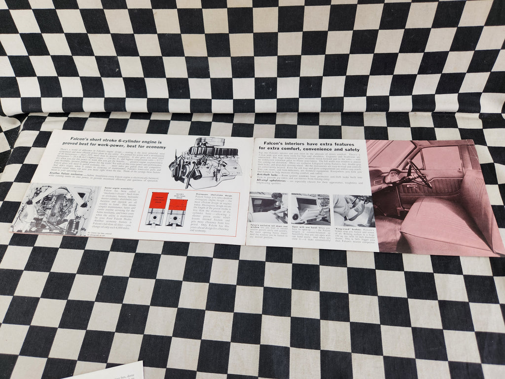 RARE! Original XK Falcon Sedan Delivery Sales Brochure
