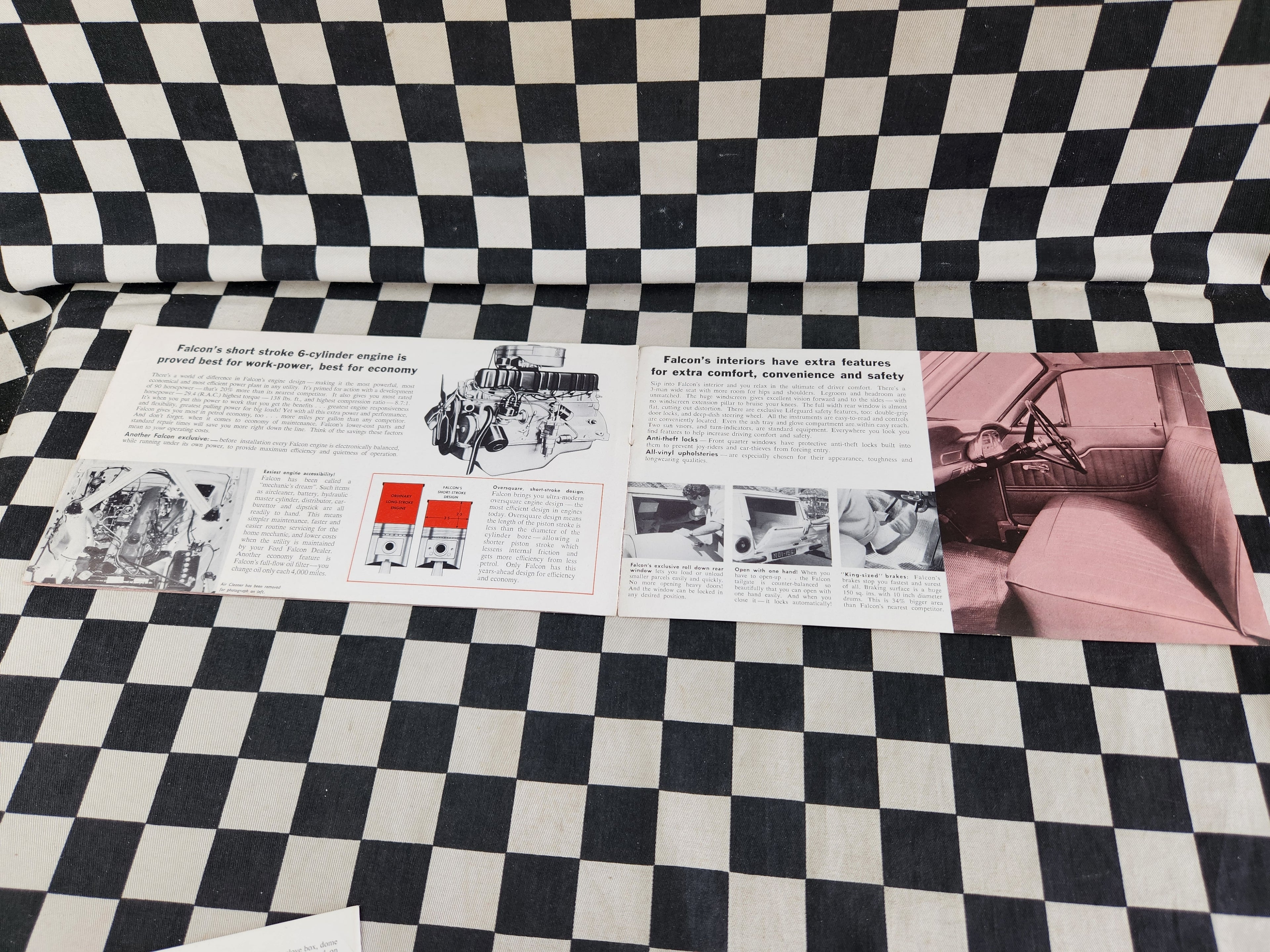 RARE! Original XK Falcon Sedan Delivery Sales Brochure