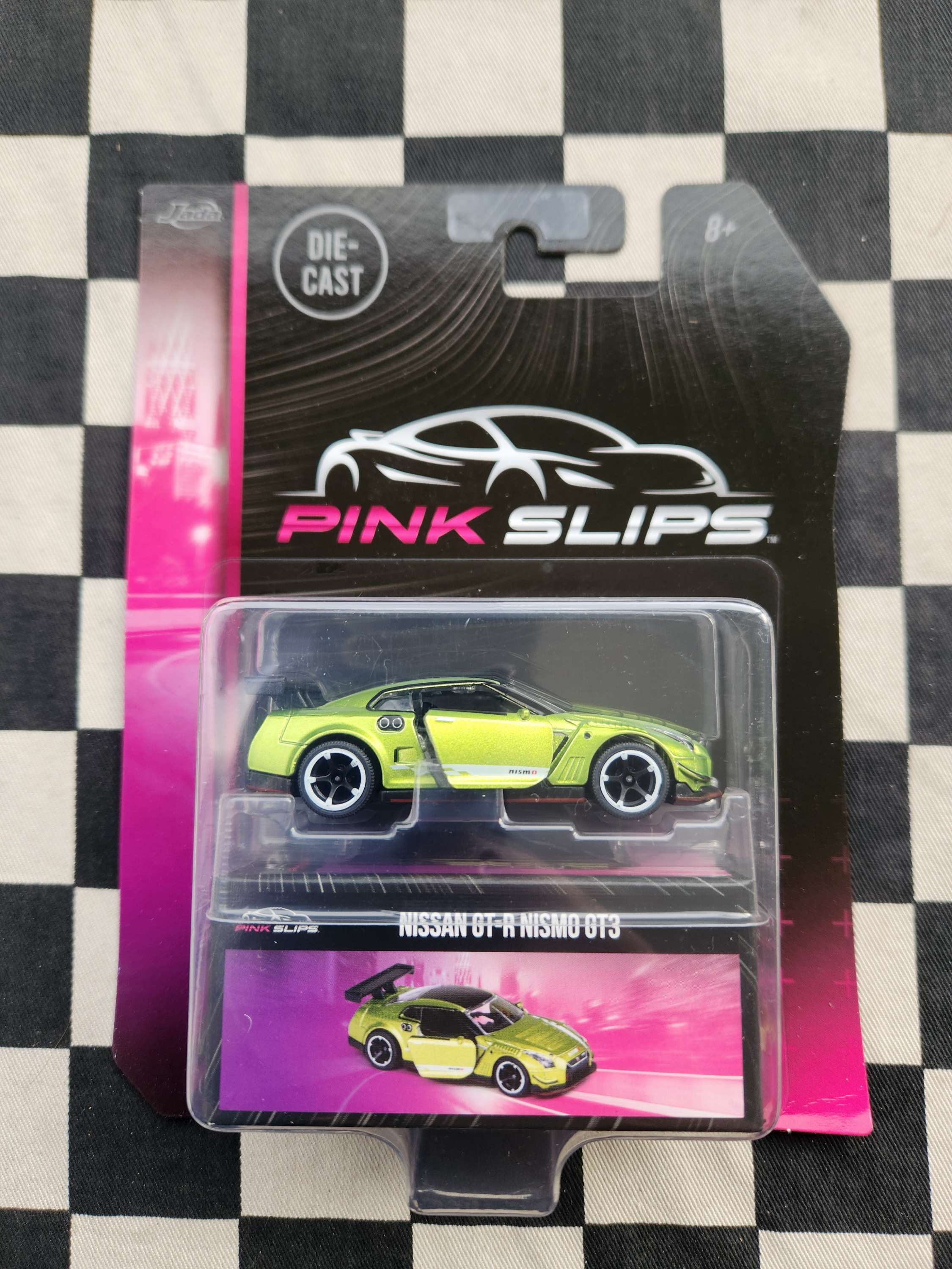 Jada 1/64 Pink Slips Nissan GT-R Nismo GT3 Green