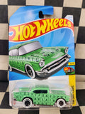 Hot Wheels 2024 Art Cars 57 Chevy Green