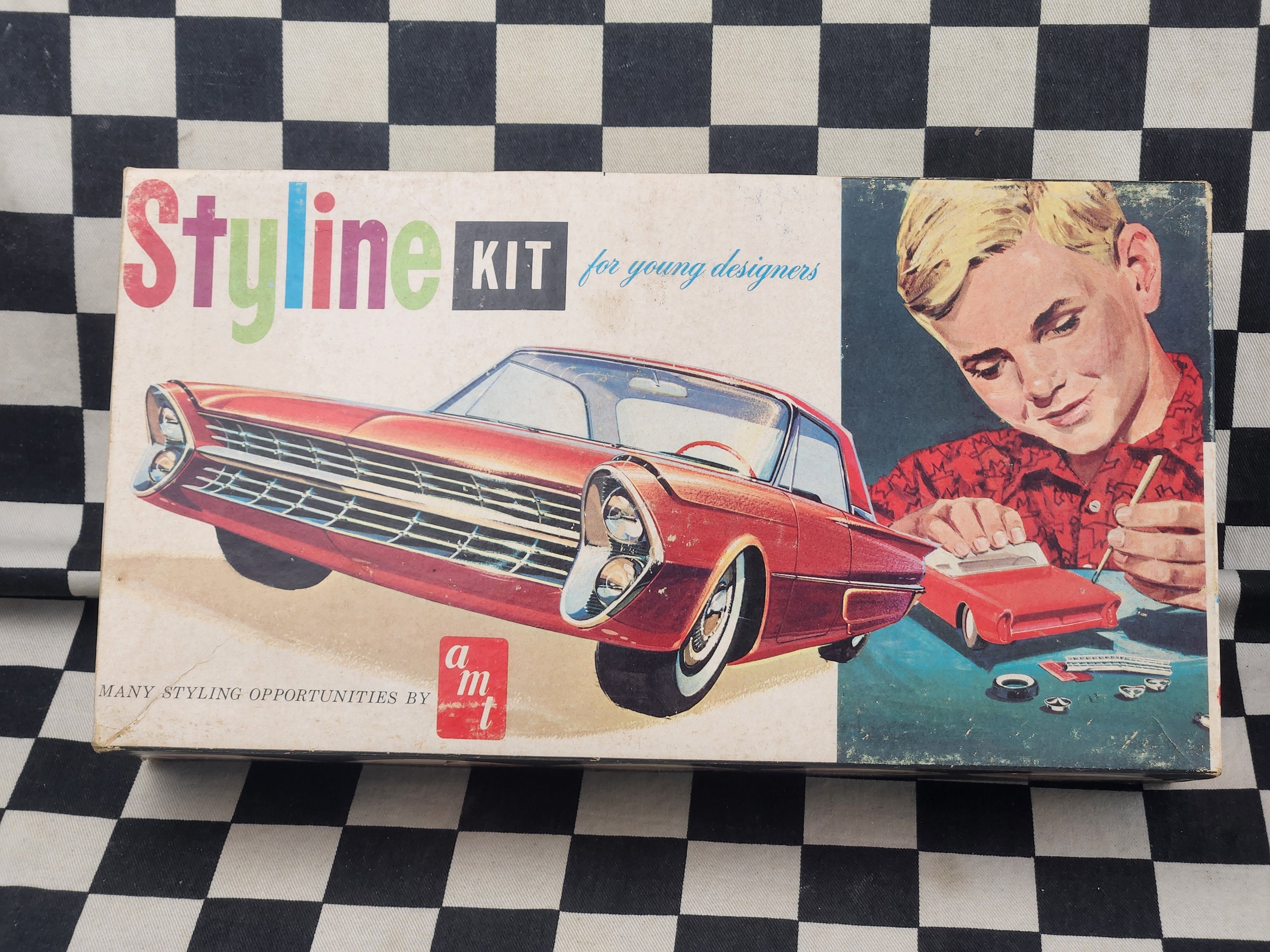 Rare Original AMT Styline Kit Ford Galaxie