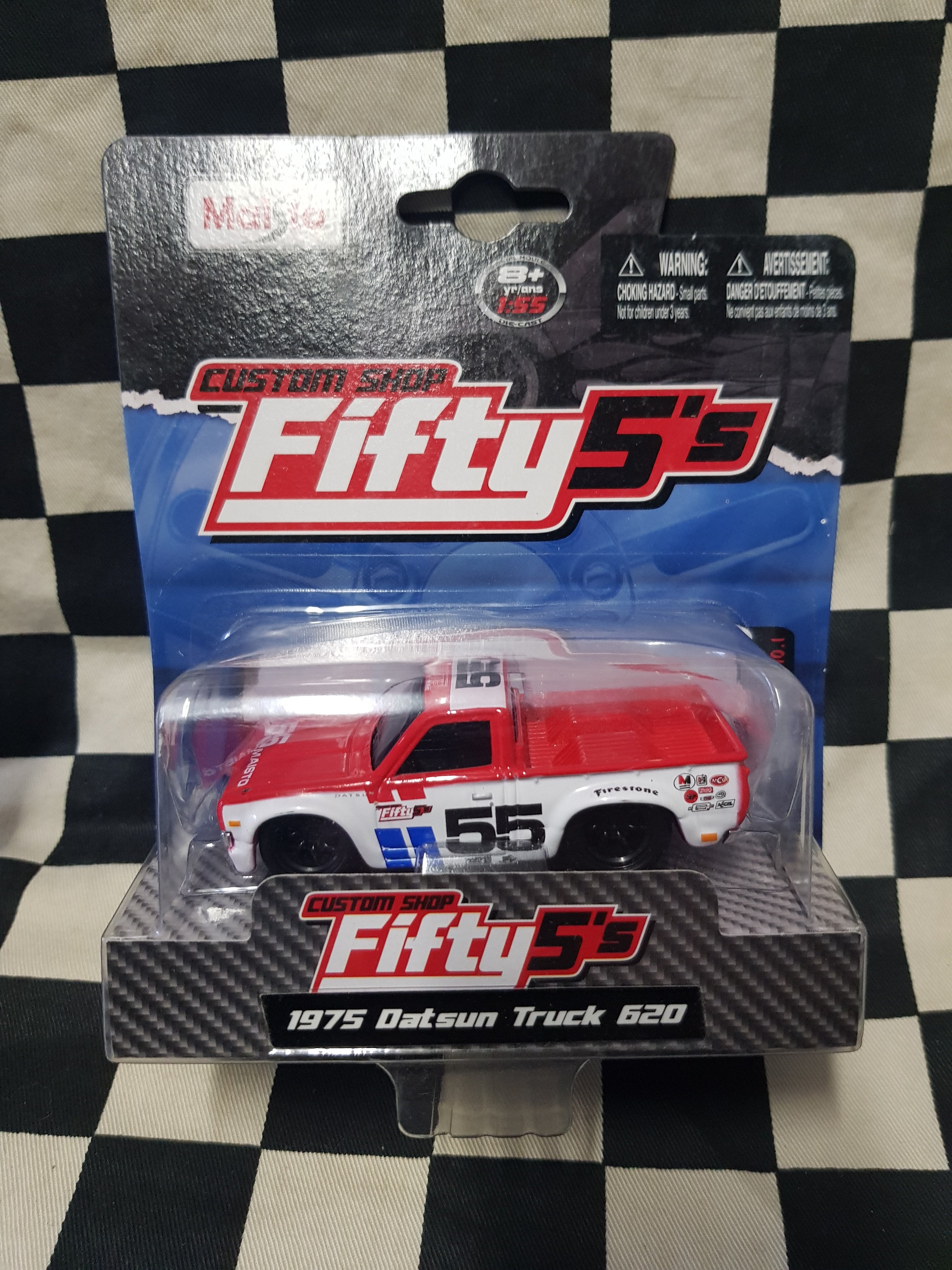 Maisto Fifty 5s 1975 Datsun 620 Truck / 1972 Datsun 510